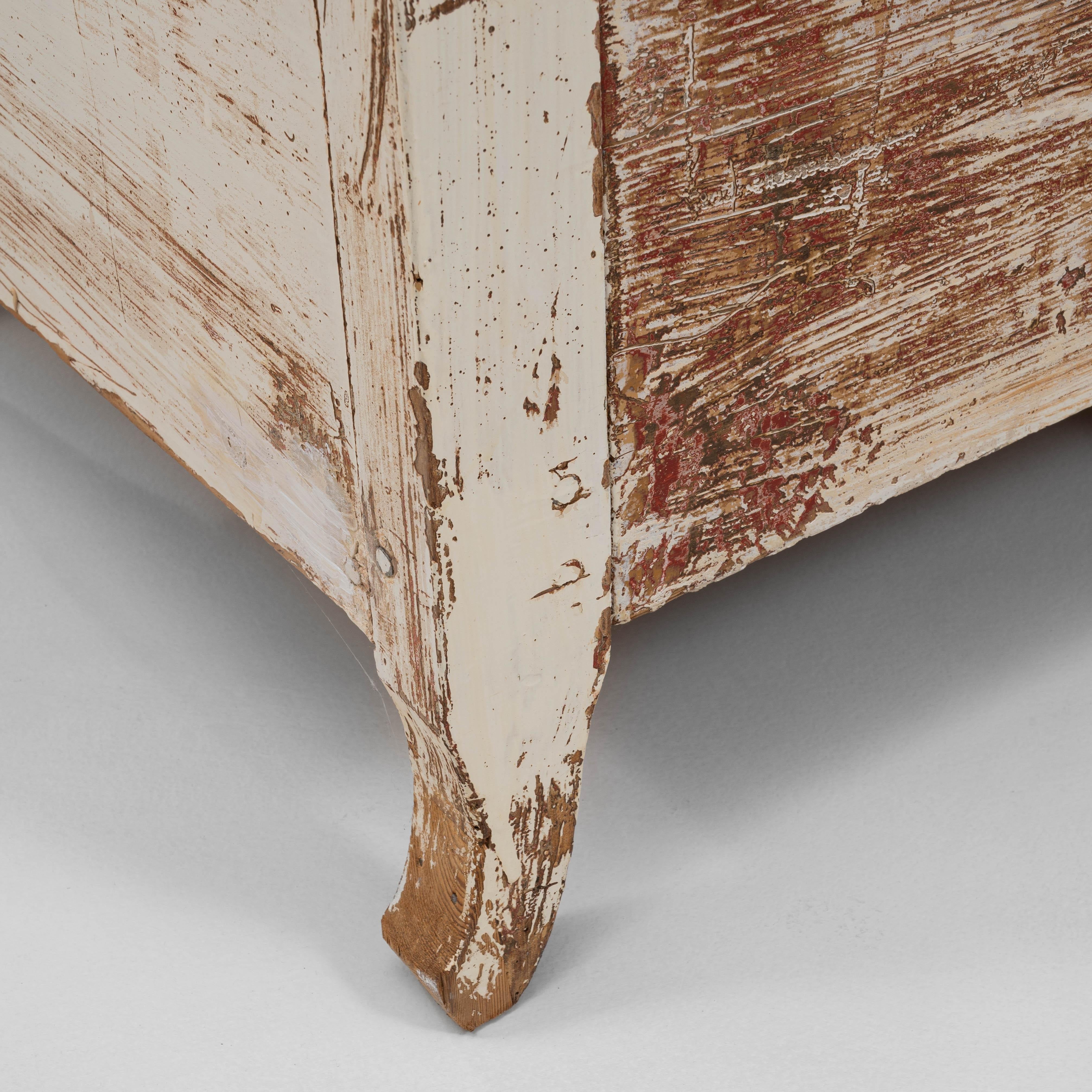 Panca imbottita scandinava del XIX secolo in vendita 7