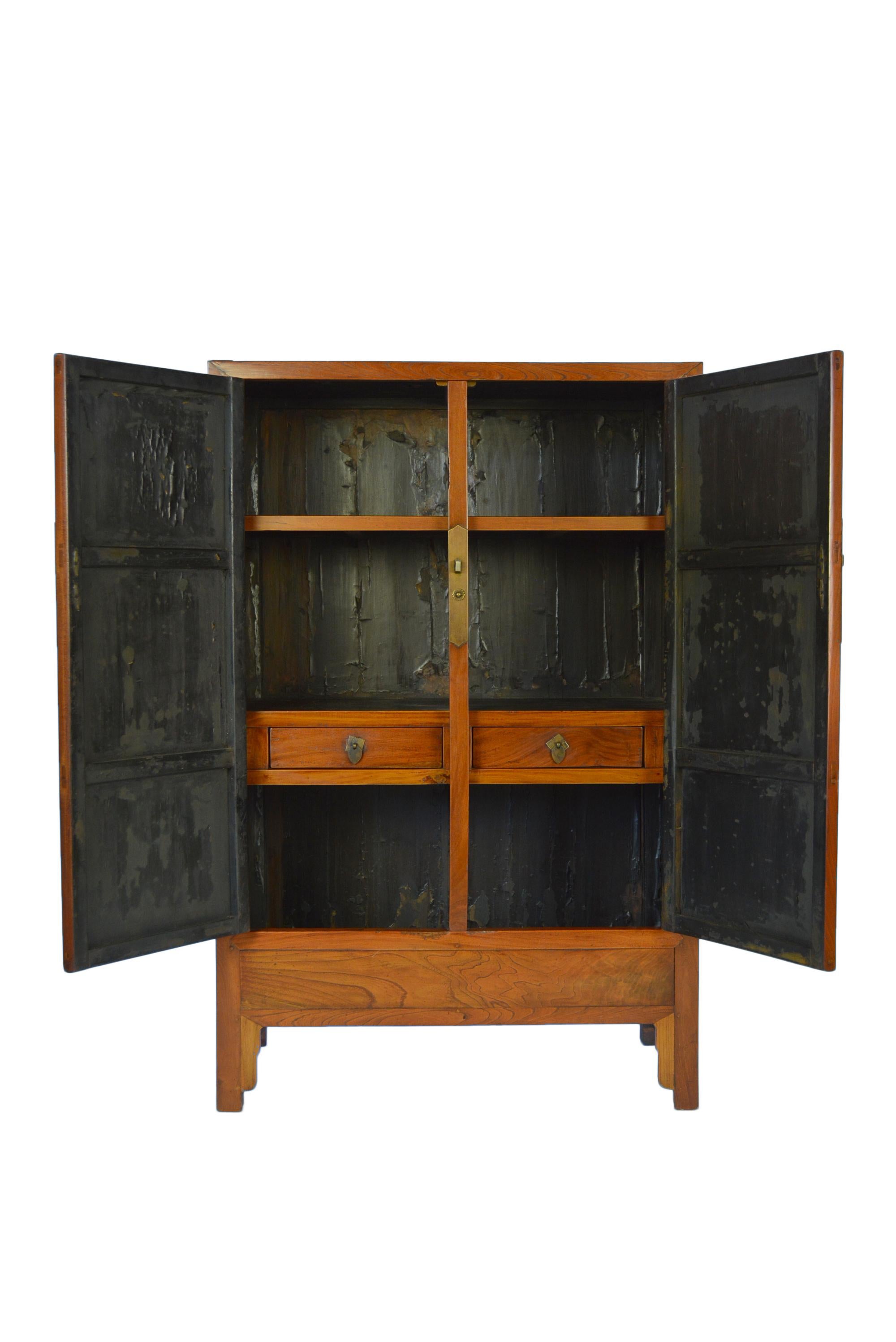 Hardwood 19th Century Scholar Cabinet For Sale