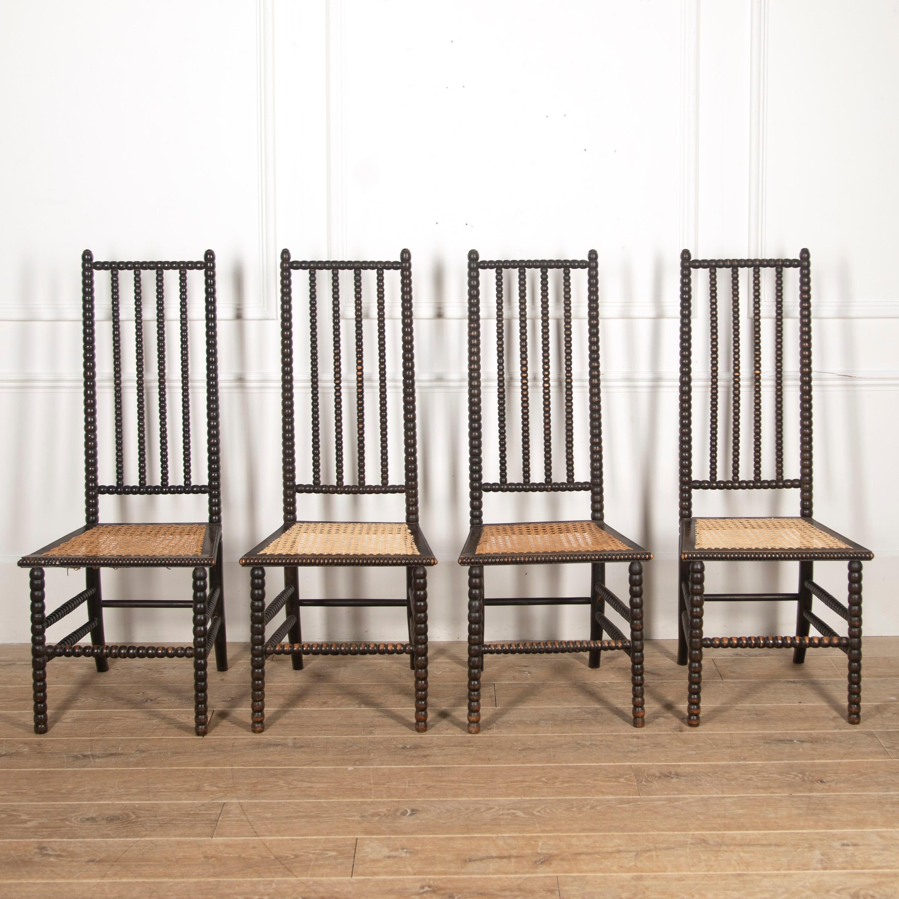 Country 19th Century Scottish Bobbin Chairs