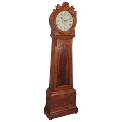 19th Century Scottish Drum Longcase Clock