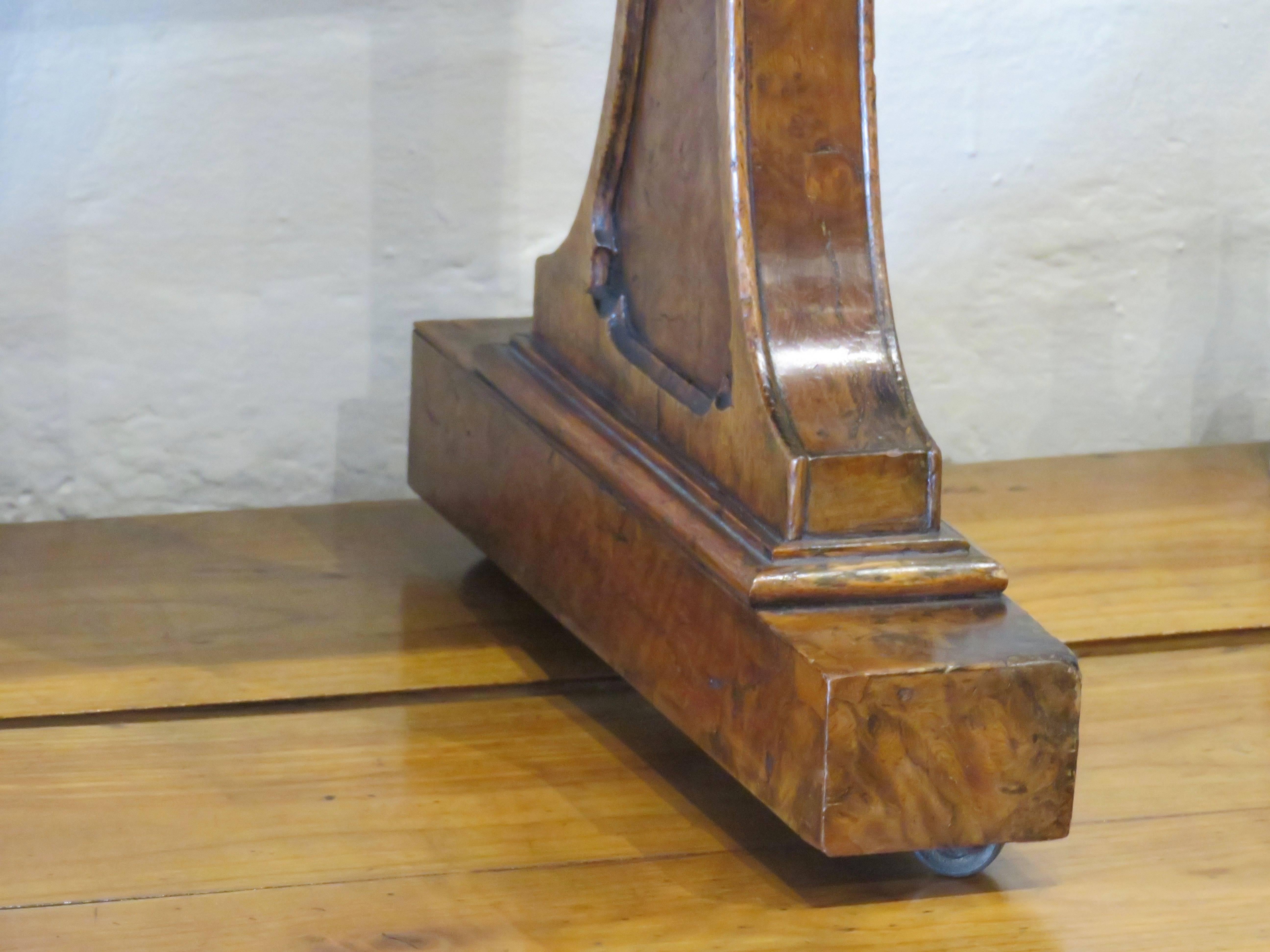 19th Century Scottish Gothic Revival Solid Pollard Oak Utility Box For Sale 11