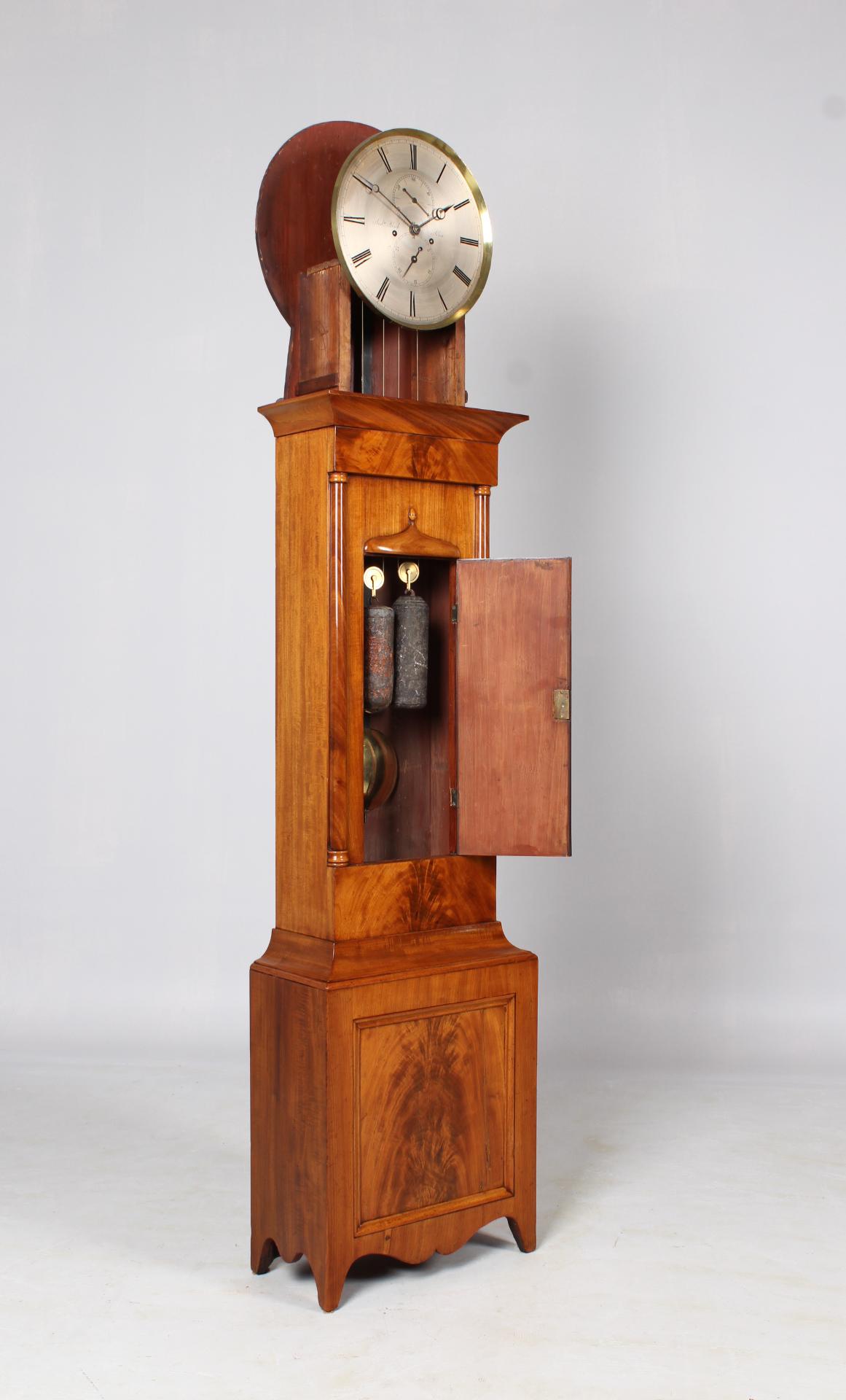 19th Century Scottish Longcase Clock, Light Mahogany, Victorian circa 1835 7