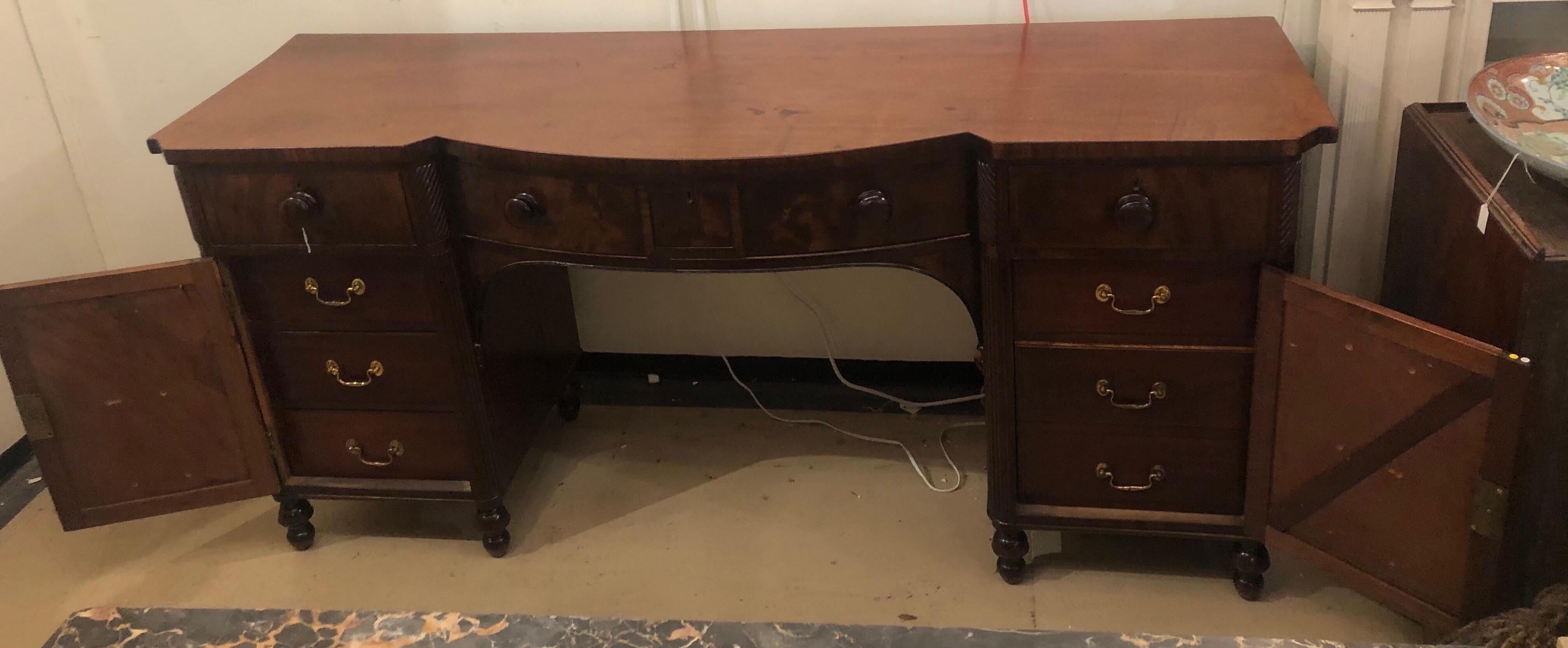 19th Century Scottish Regency Mahogany Sideboard For Sale 5