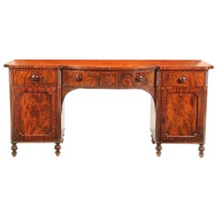 Antique 19th Century Scottish Regency Mahogany Sideboard