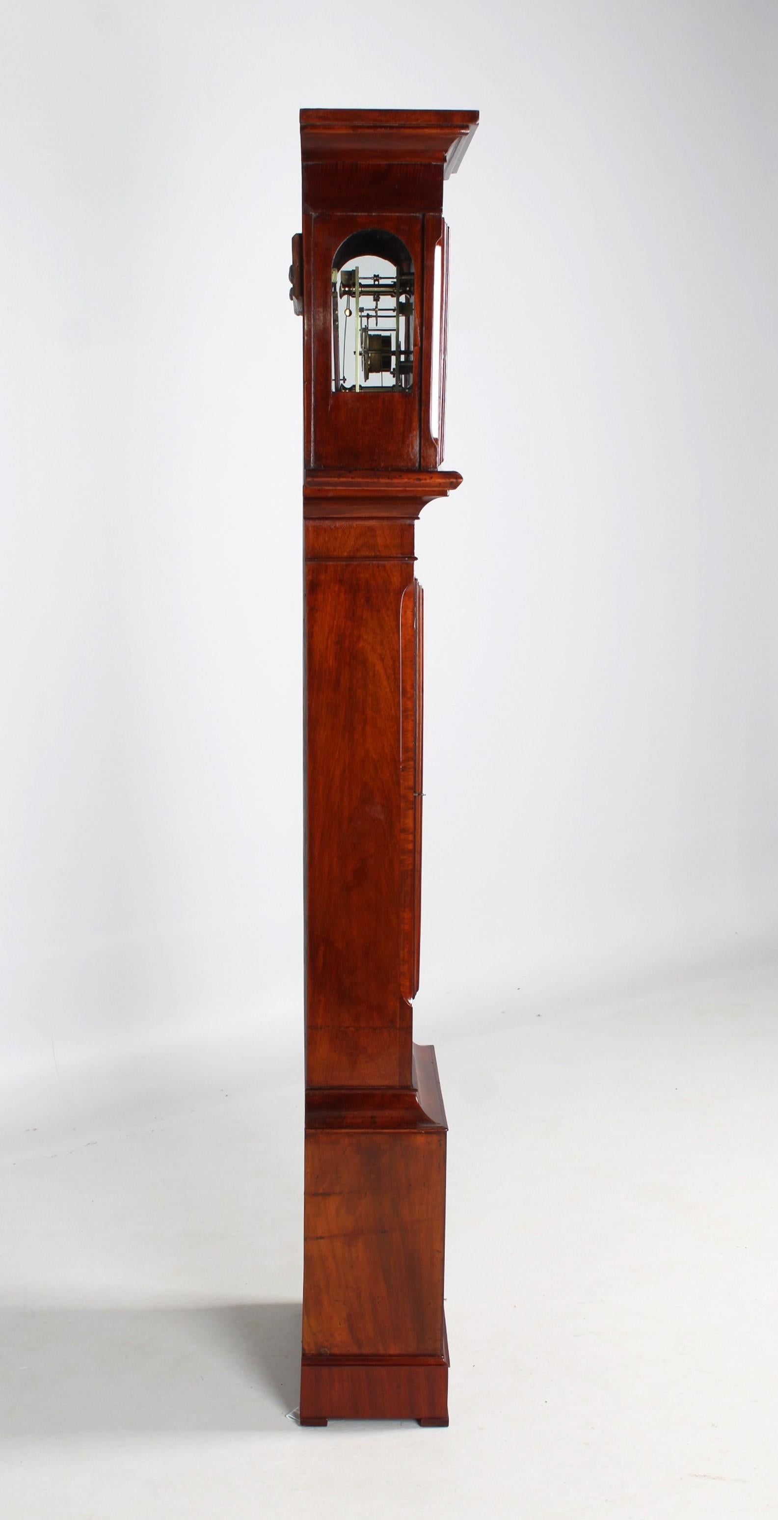 Schottische Regulator- Standuhr des 19. Jahrhunderts, präzise Großvater-Uhr 10