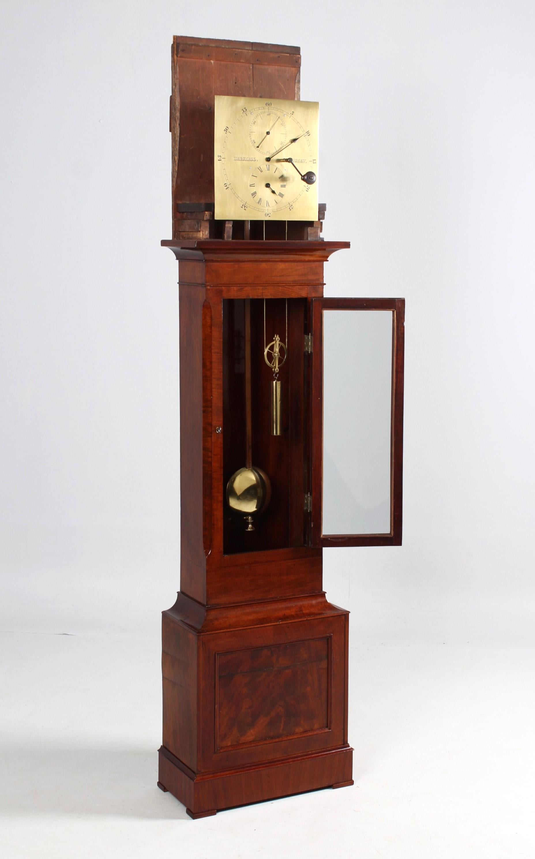 19th Century Scottish Regulator Longcase Clock, Precision Grandfather