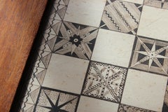 Siglo XIX Marineros escoceses Arte popular Naval Marítimo Pluma y tinta Tablero de ajedrez