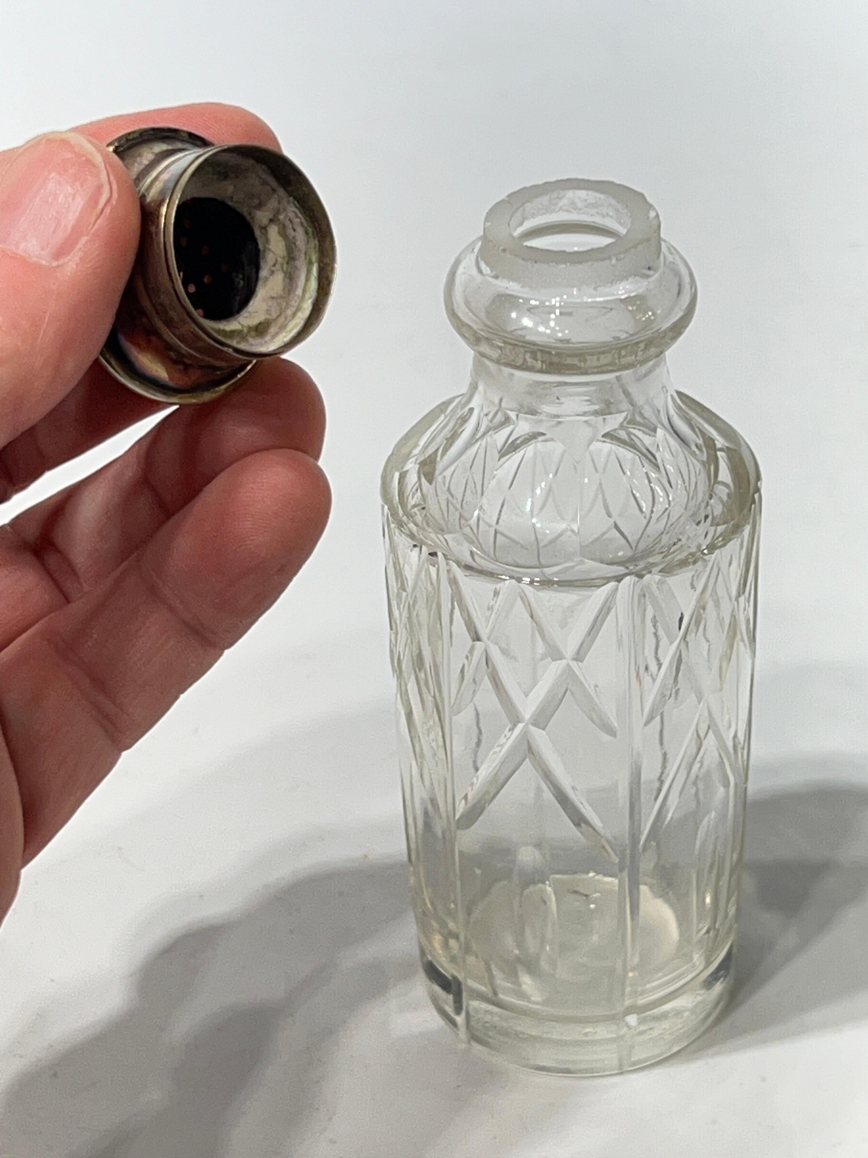 19th Century Scottish Silver Plate and Cut Glass Tantalus 4