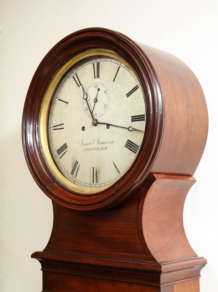 19th Century Scottish, Tall Case Clock at 1stDibs