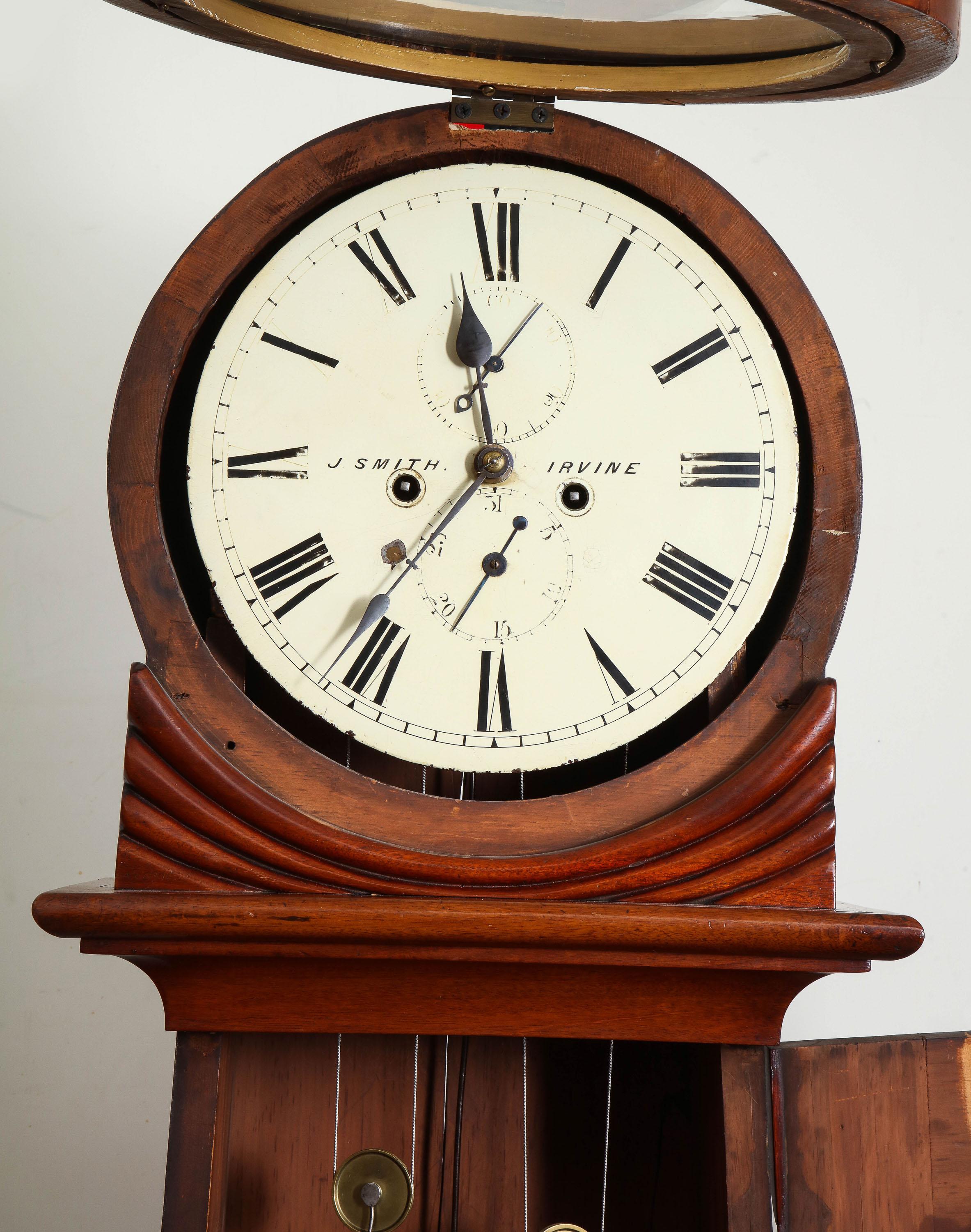 19th Century Scottish Tall Case Clock 9