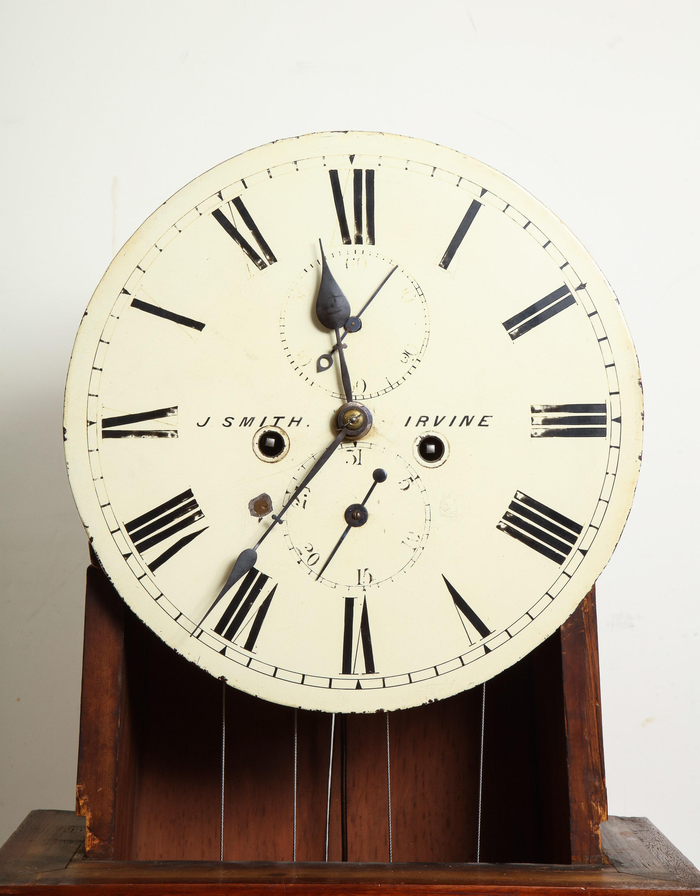19th Century Scottish Tall Case Clock 12