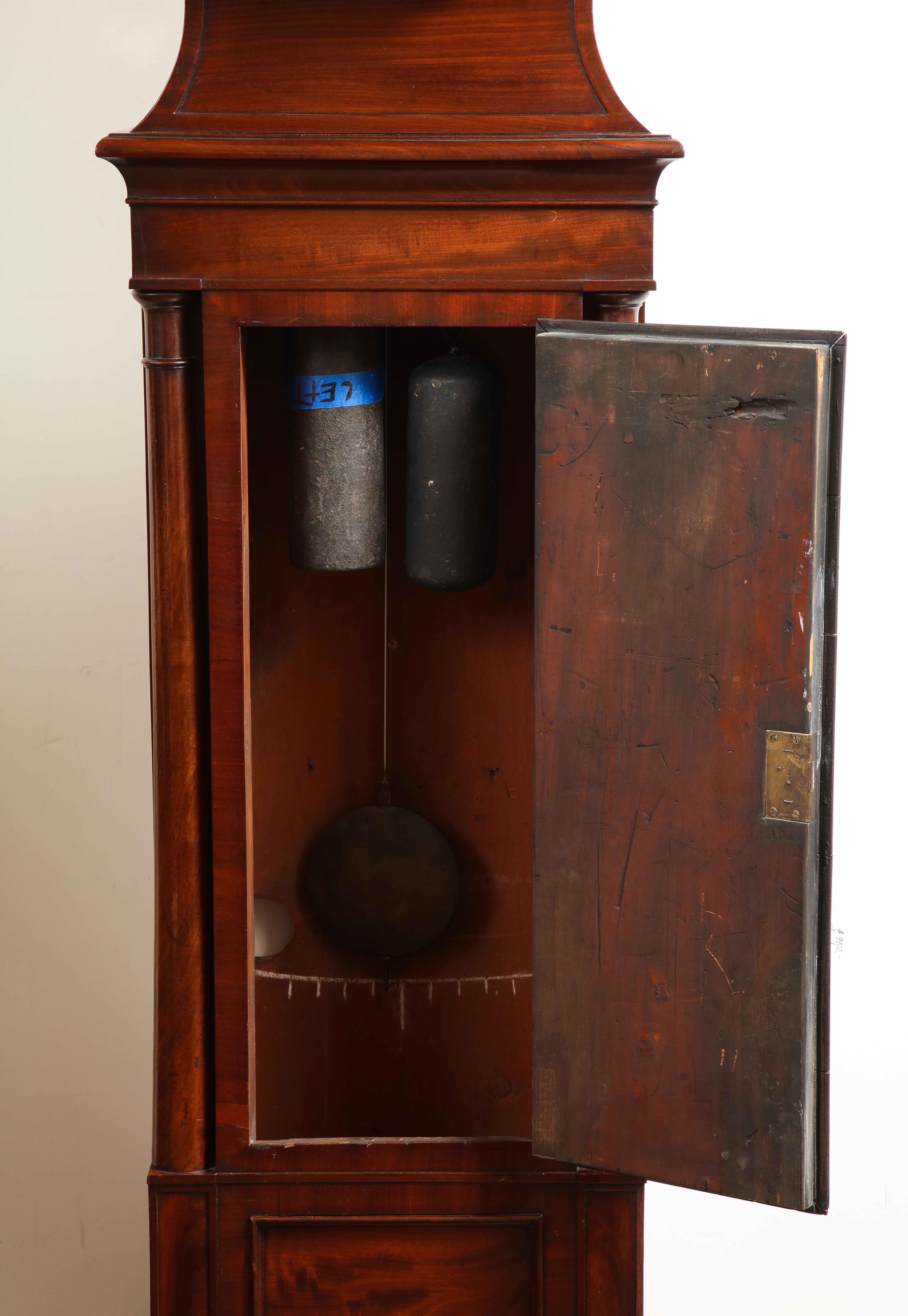 19th Century Scottish, Tall Case Clock 4