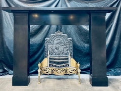 19th Century Scottish Victorian Marble Fireplace Surround.