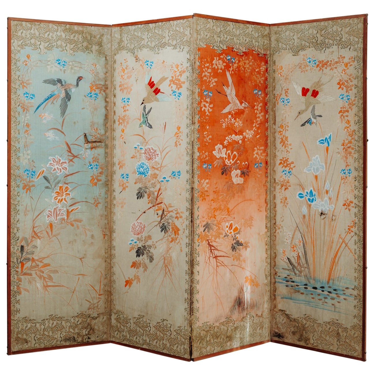Can you attach a room divider to the wall?