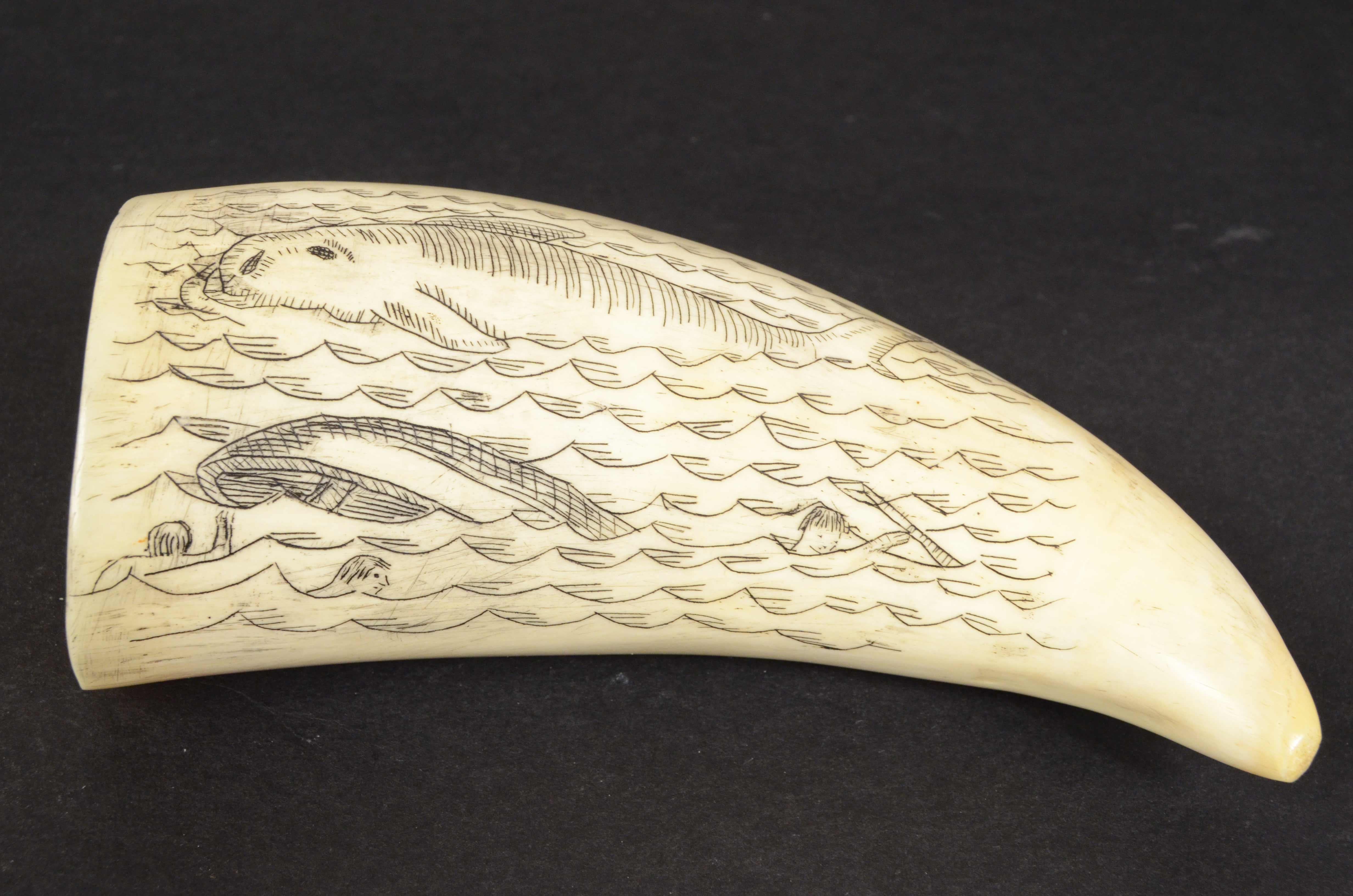 whaling scrimshaw