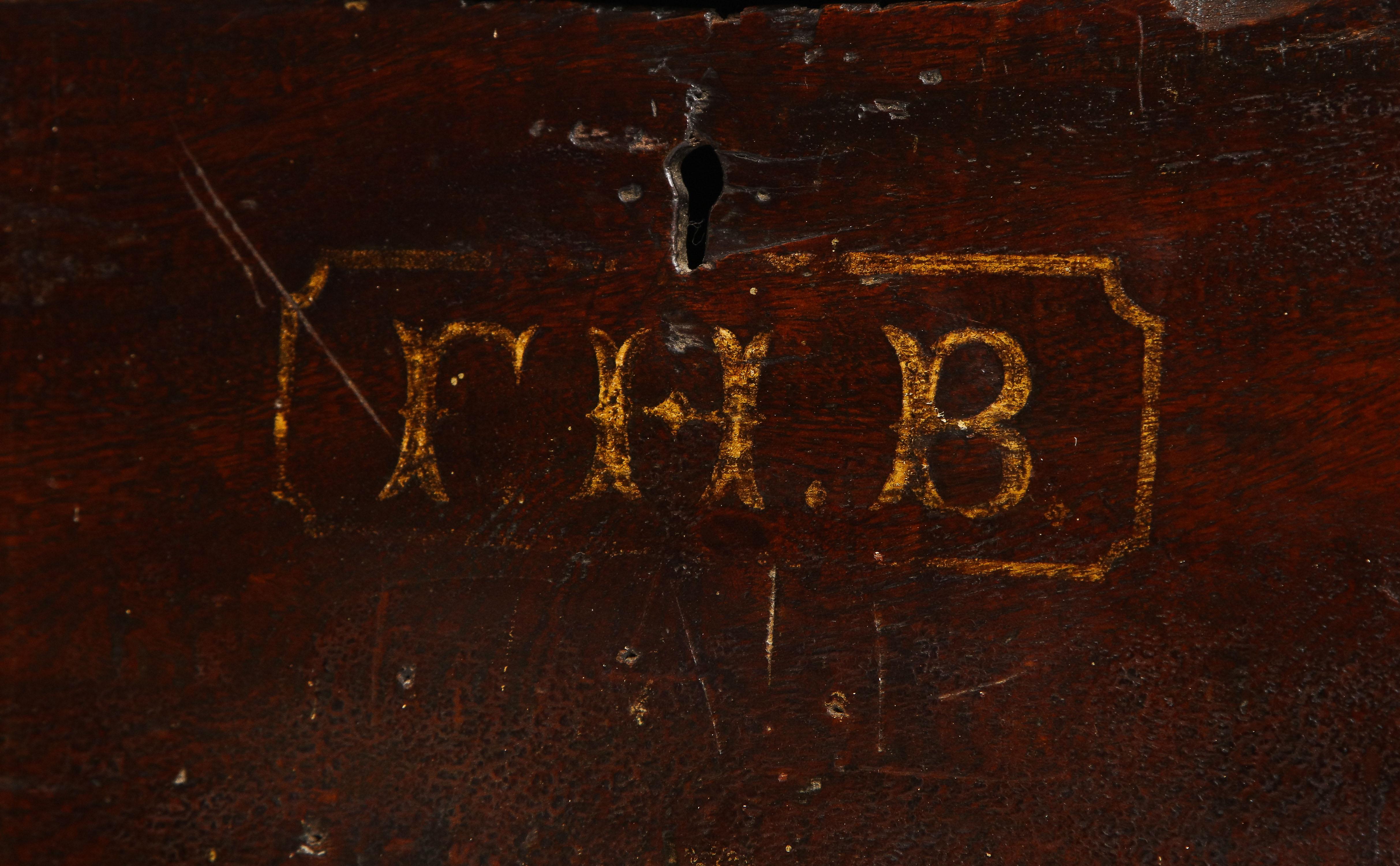 Cassapanca da marinaio del XIX secolo in vendita 6