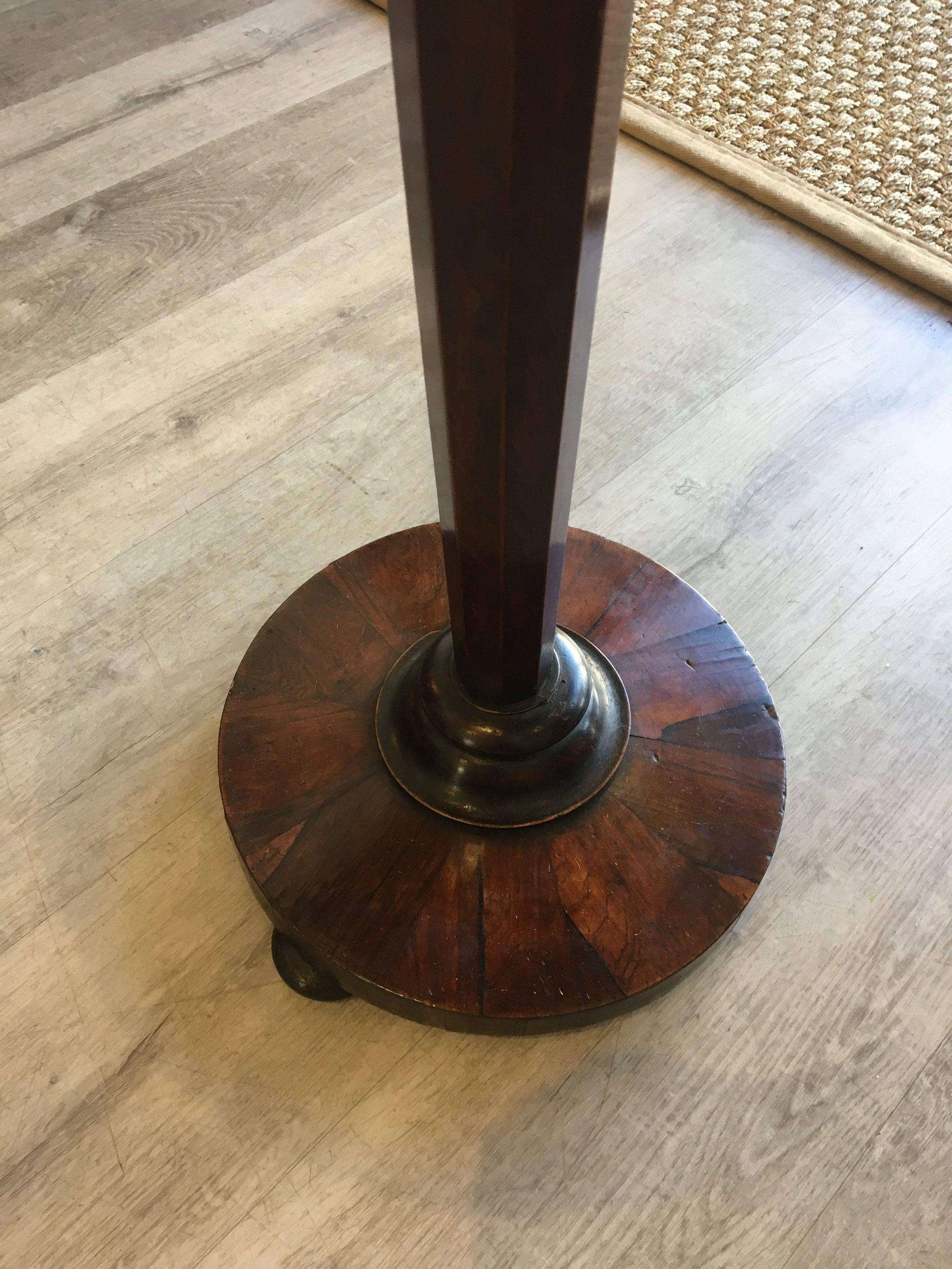 19th Century Secessionist or Biedermeier Side Table In Good Condition In Doylestown, PA