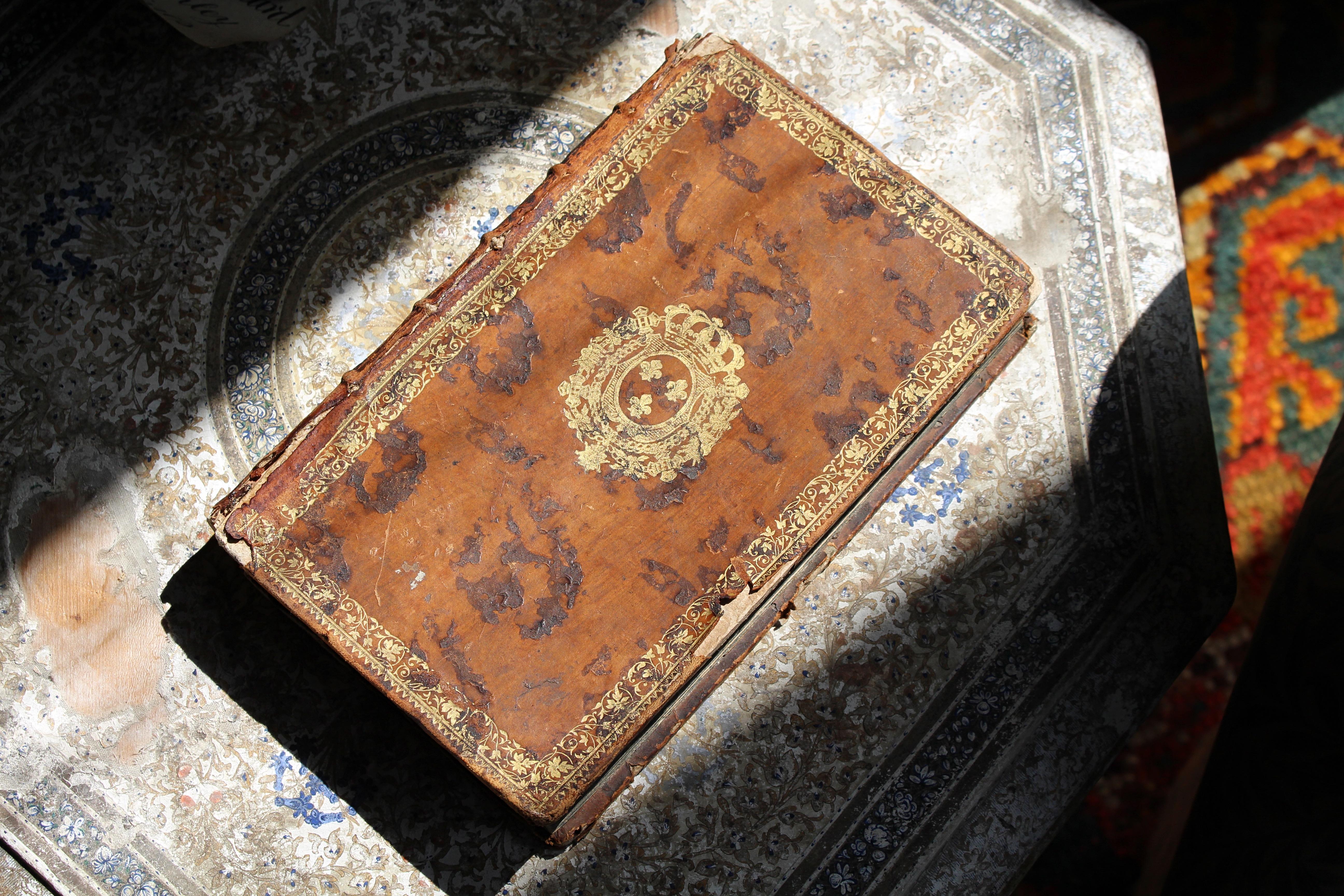 19th Century Secret Leather Bound Book Box In Good Condition For Sale In Lowestoft, GB