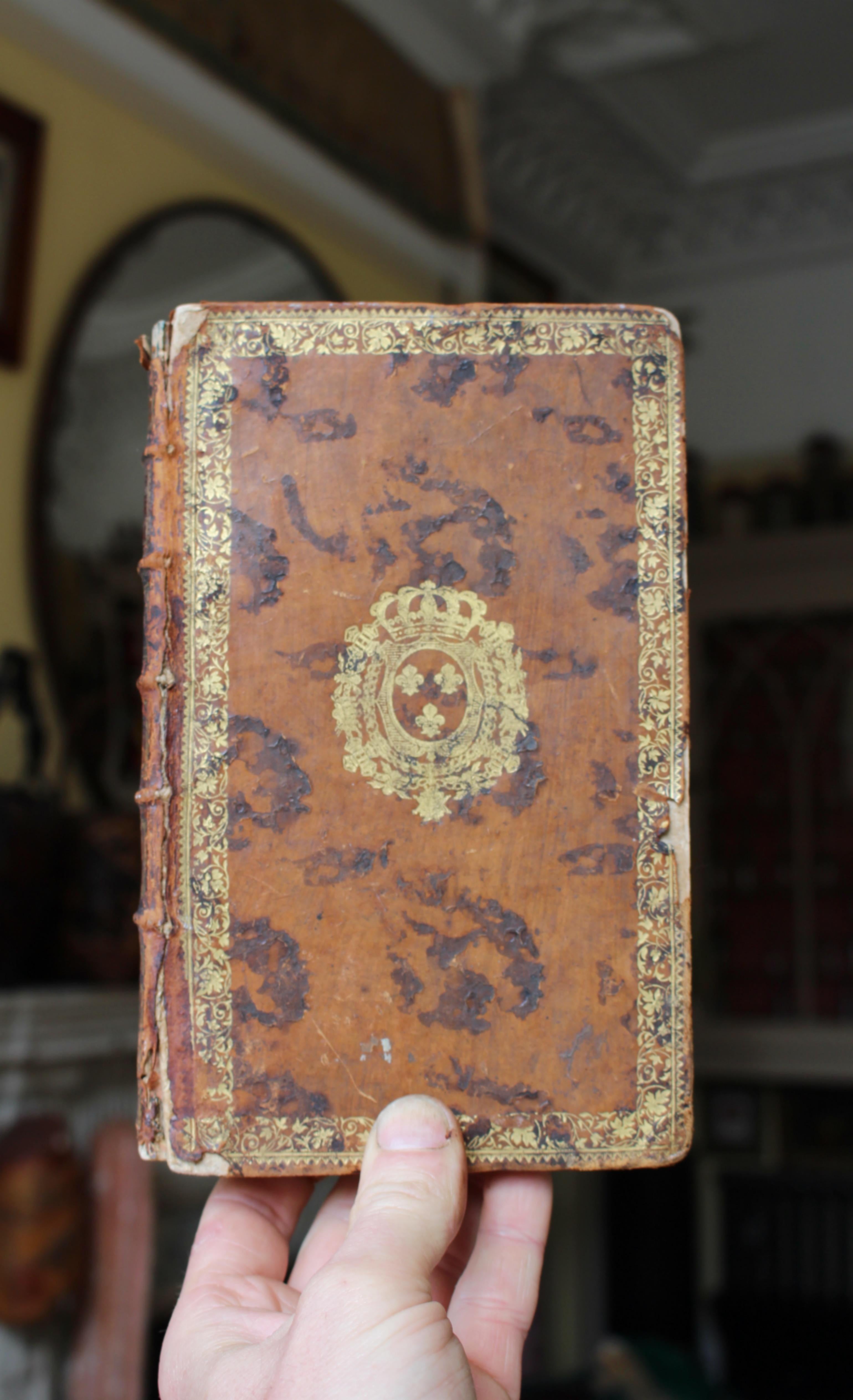 19th Century Secret Leather Bound Book Box For Sale 1