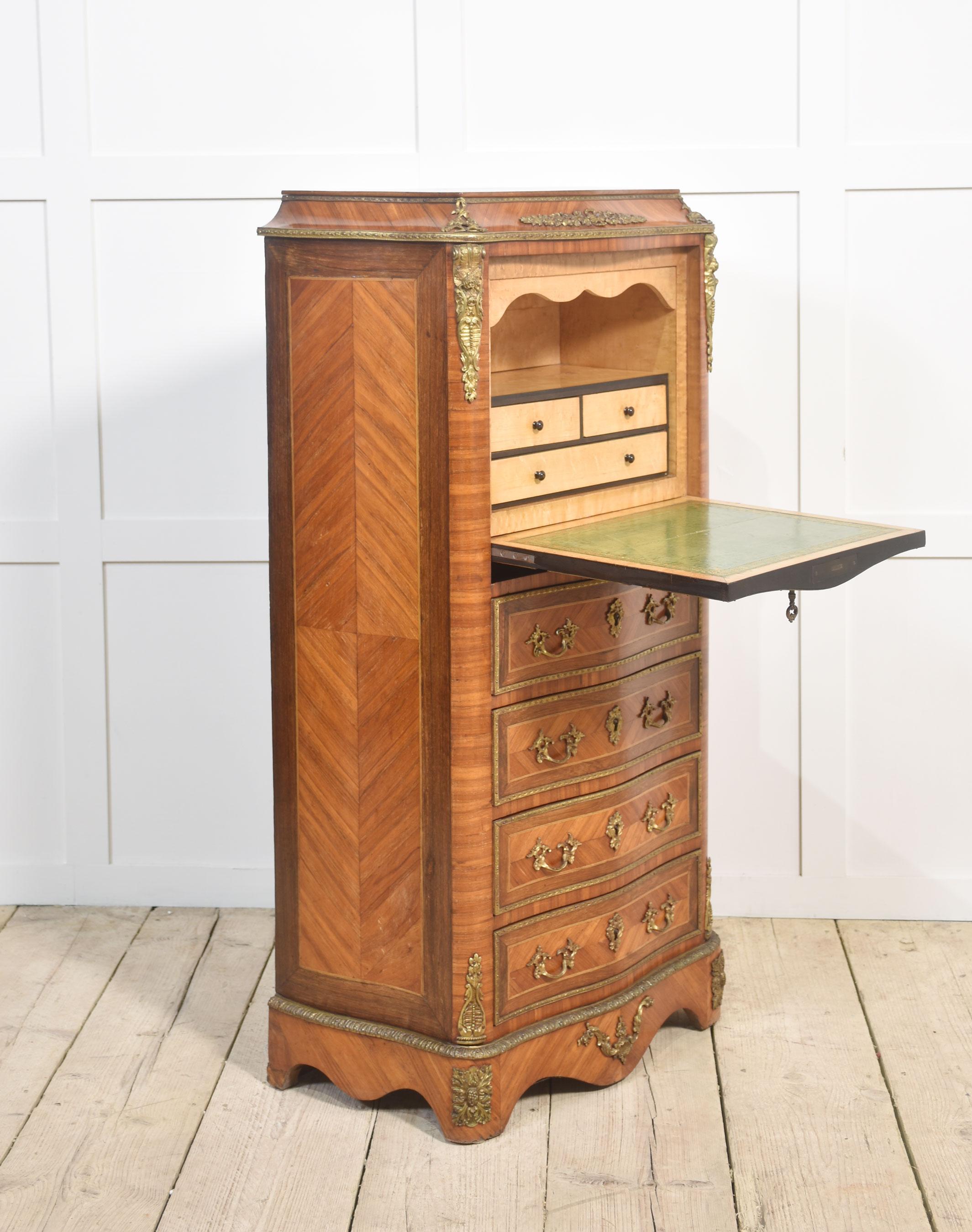 19th century secretaire abattant For Sale 3