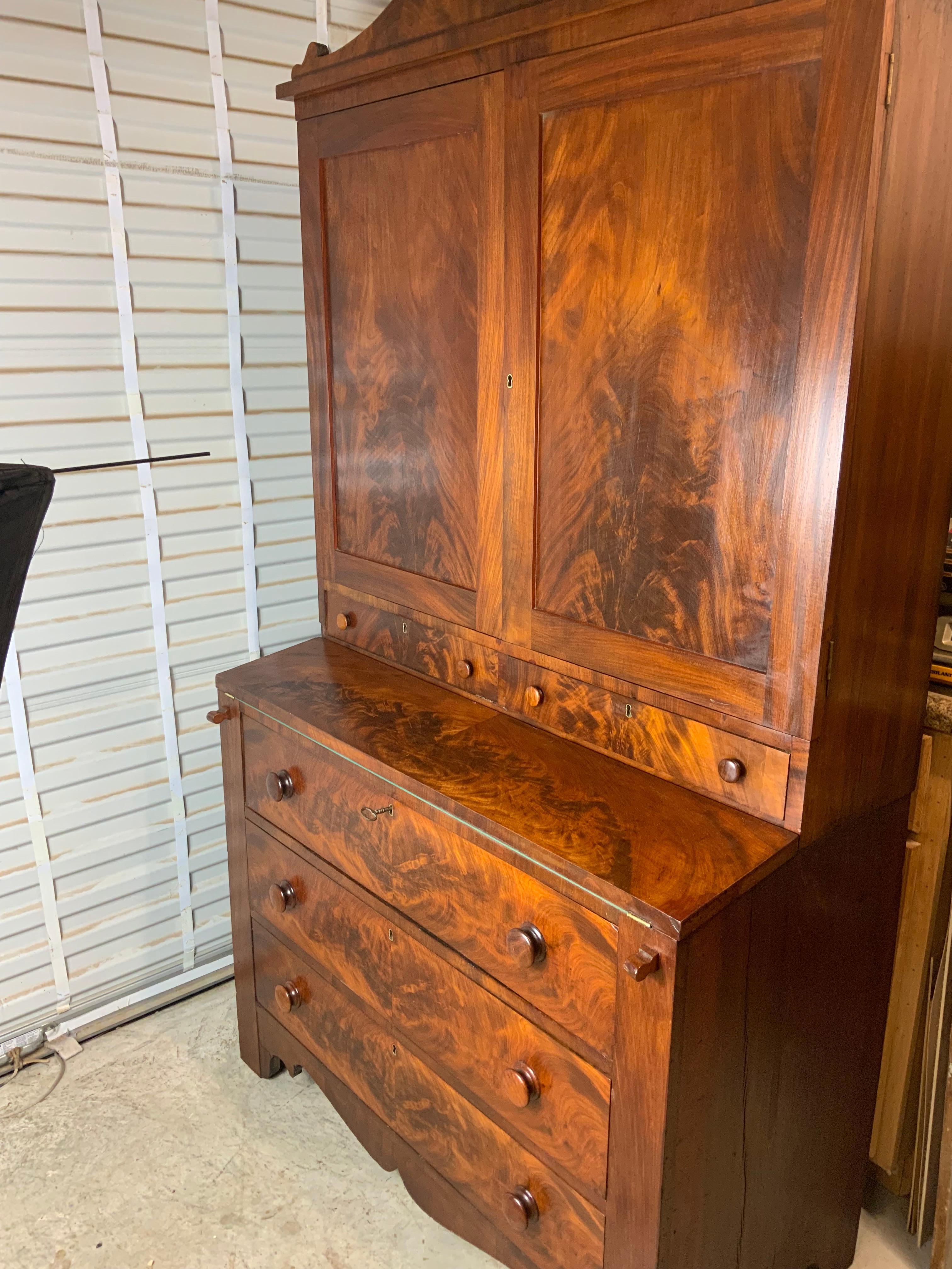 19th Century Secretary Desk For Sale 10