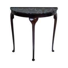 19th Century Semi-Round Wall Table-Console