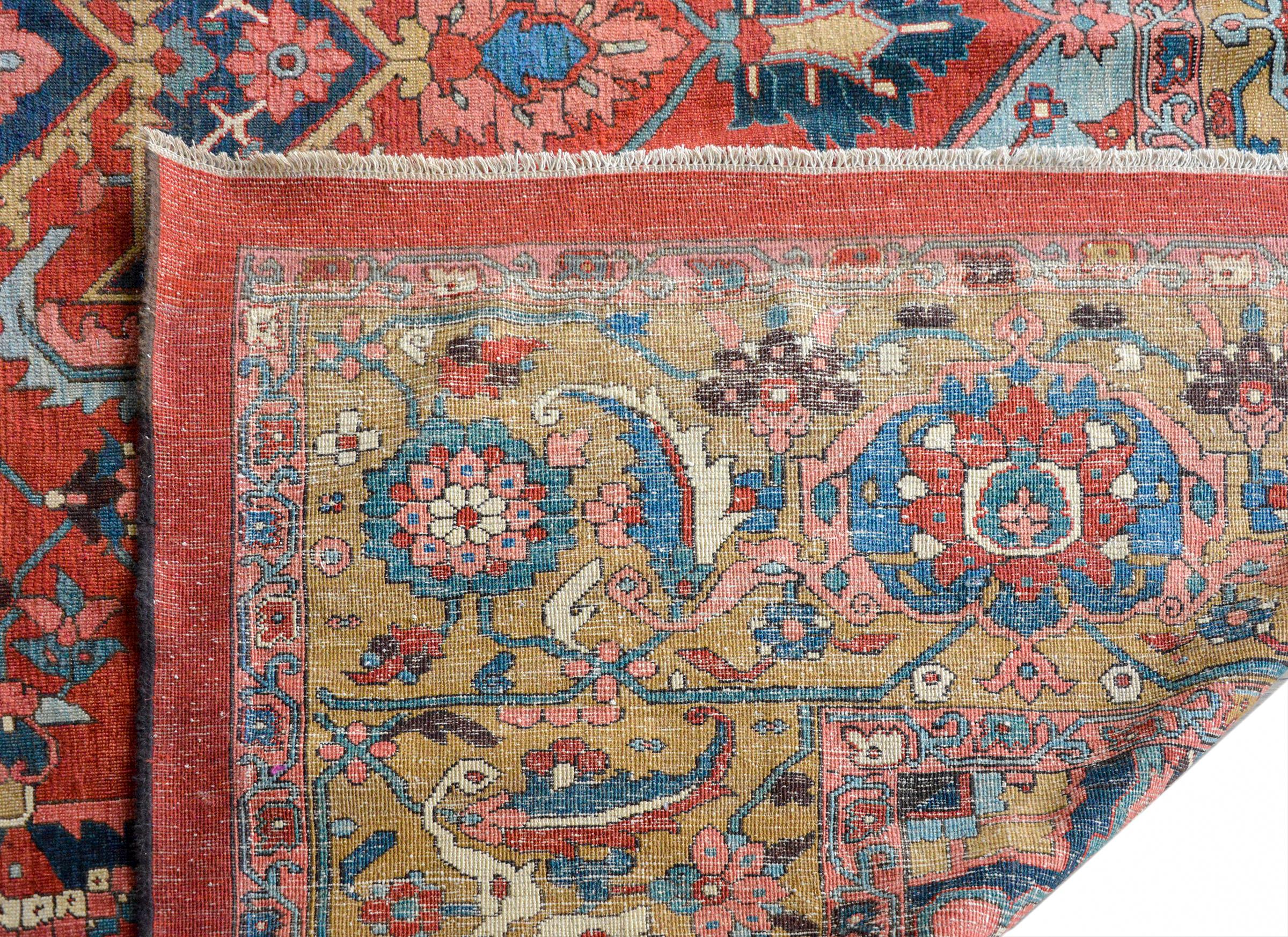 19th Century Serapi Rug 3