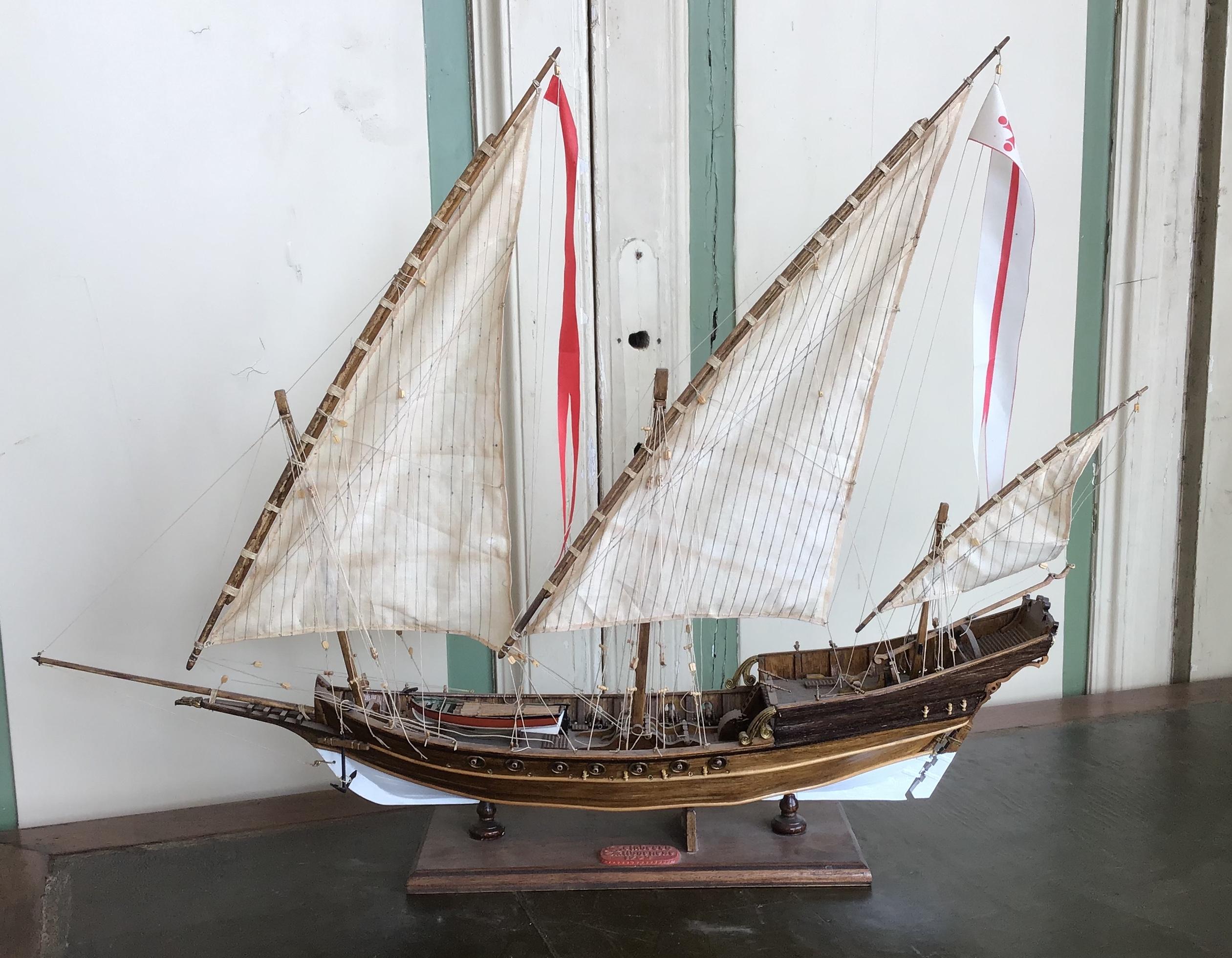 19th Century Set of 10 English Wood Vessel and Ship Models, 1890s For Sale 2