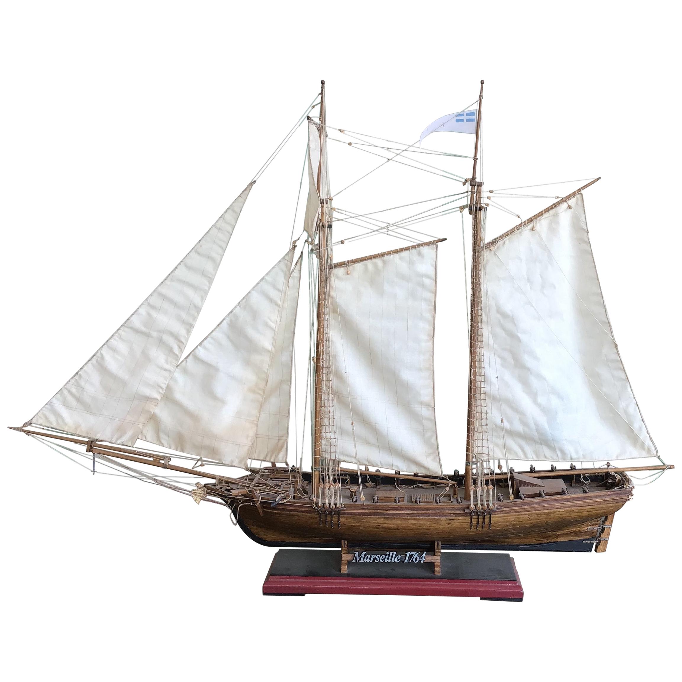 19th Century Set of 10 English Wood Vessel and Ship Models, 1890s For Sale