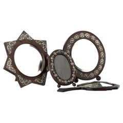 19th Century - Set of 4 Silver Mirrors