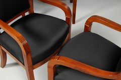 19th Century Set of 6 Matching Armchairs, Cherry, France, circa 1830