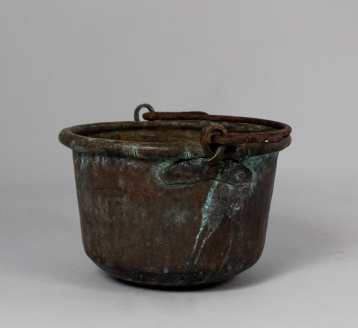 Swiss 19th Century Set of Four Copper Pots