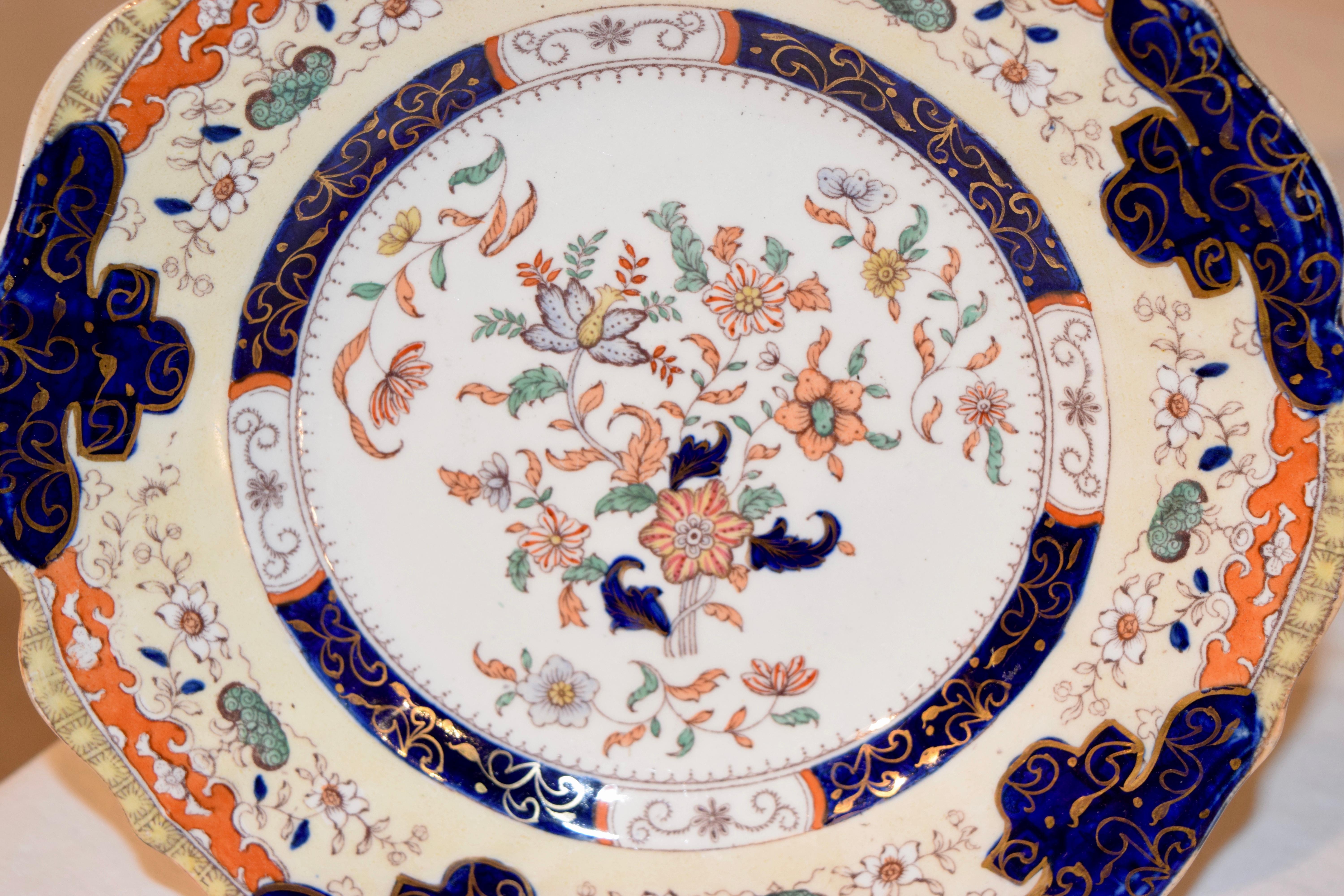 English 19th Century Set of Mason's Plates