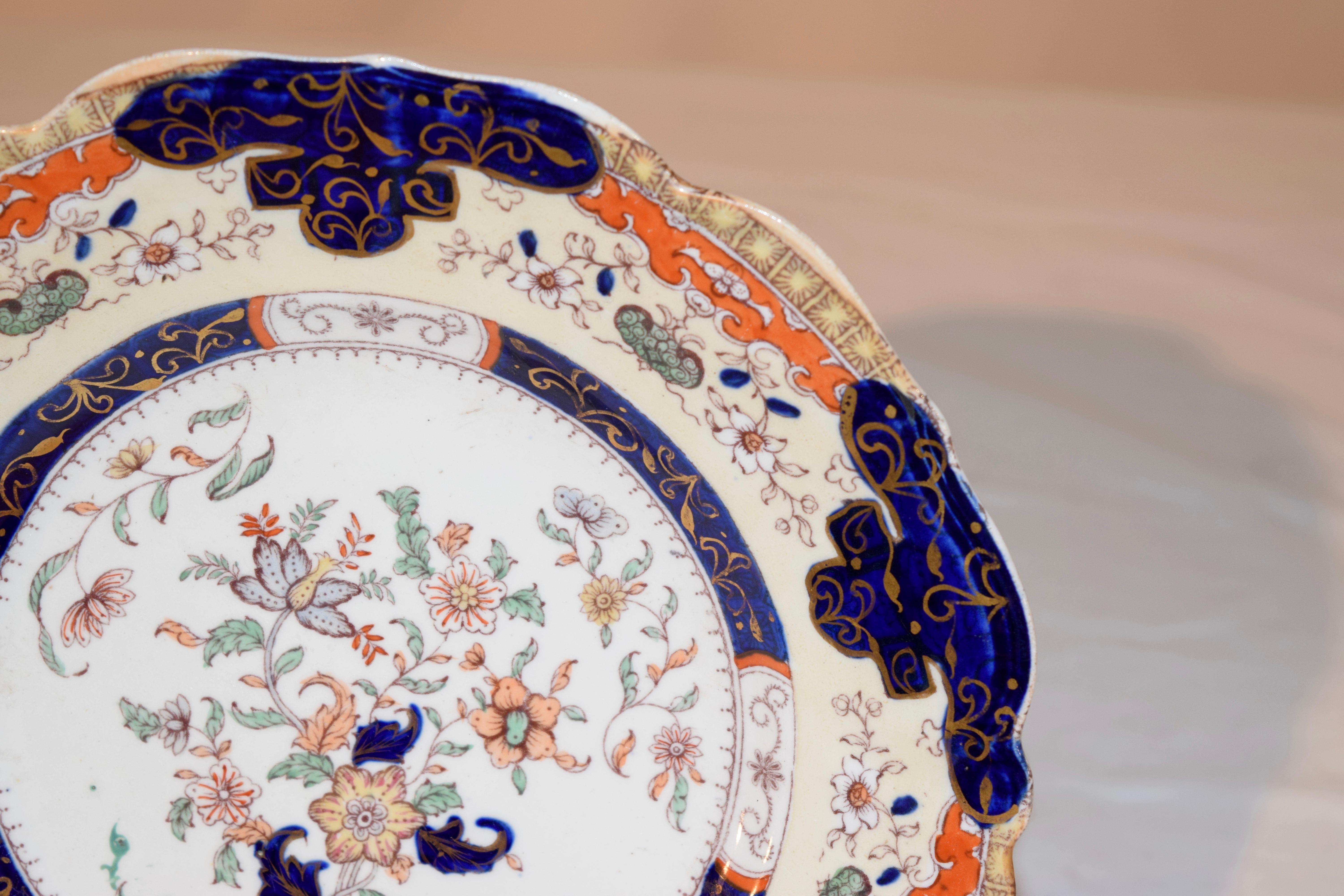 19th Century Set of Mason's Plates In Good Condition For Sale In High Point, NC
