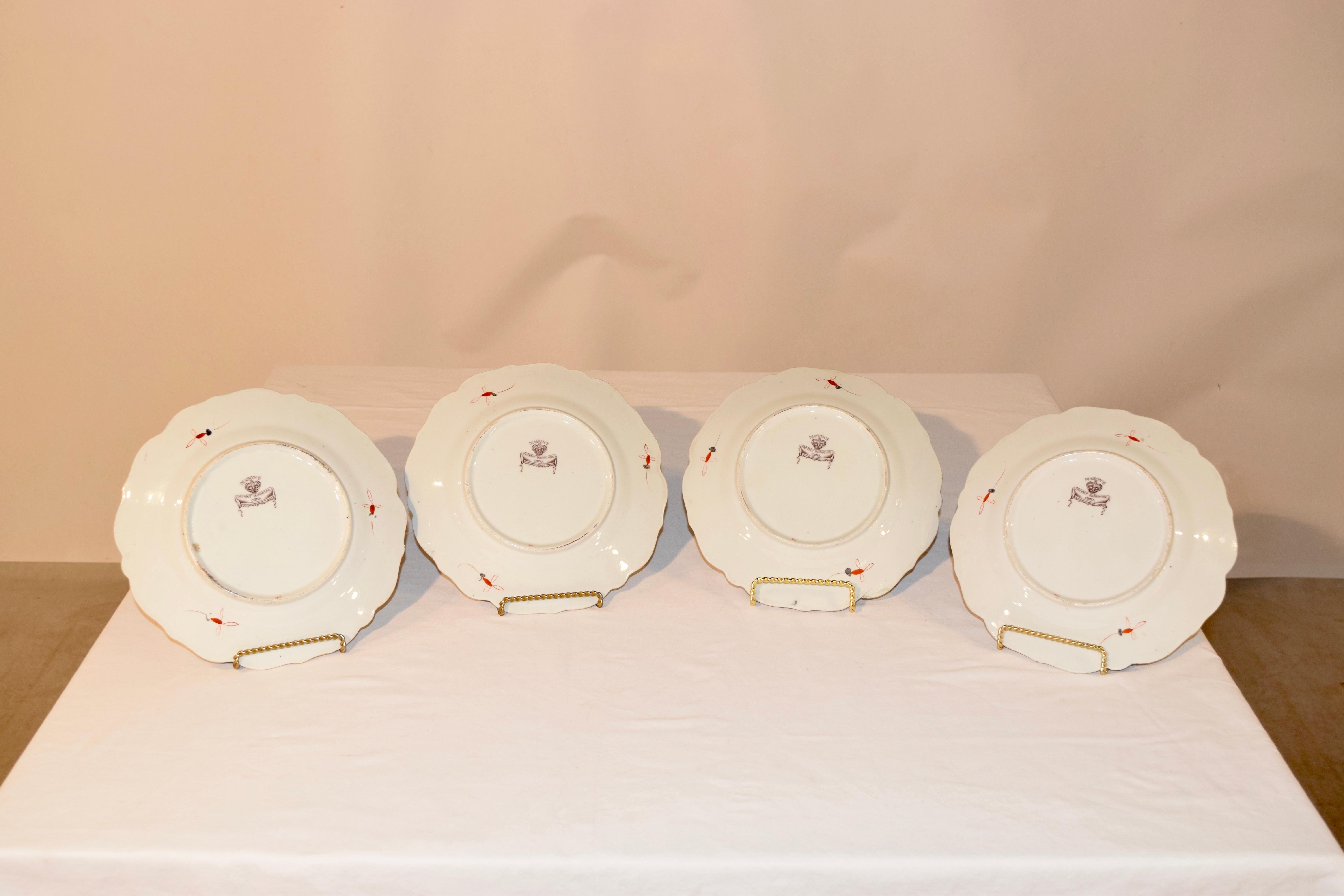 19th Century Set of Mason's Plates In Good Condition In High Point, NC
