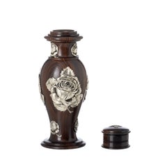 19th Century - Set of Silver Pitcher and Box