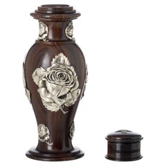 19th Century - Set of Silver Pitcher and Box