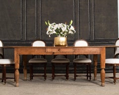 Set di sei sedie da pranzo in stile Directoire in mogano del XIX secolo