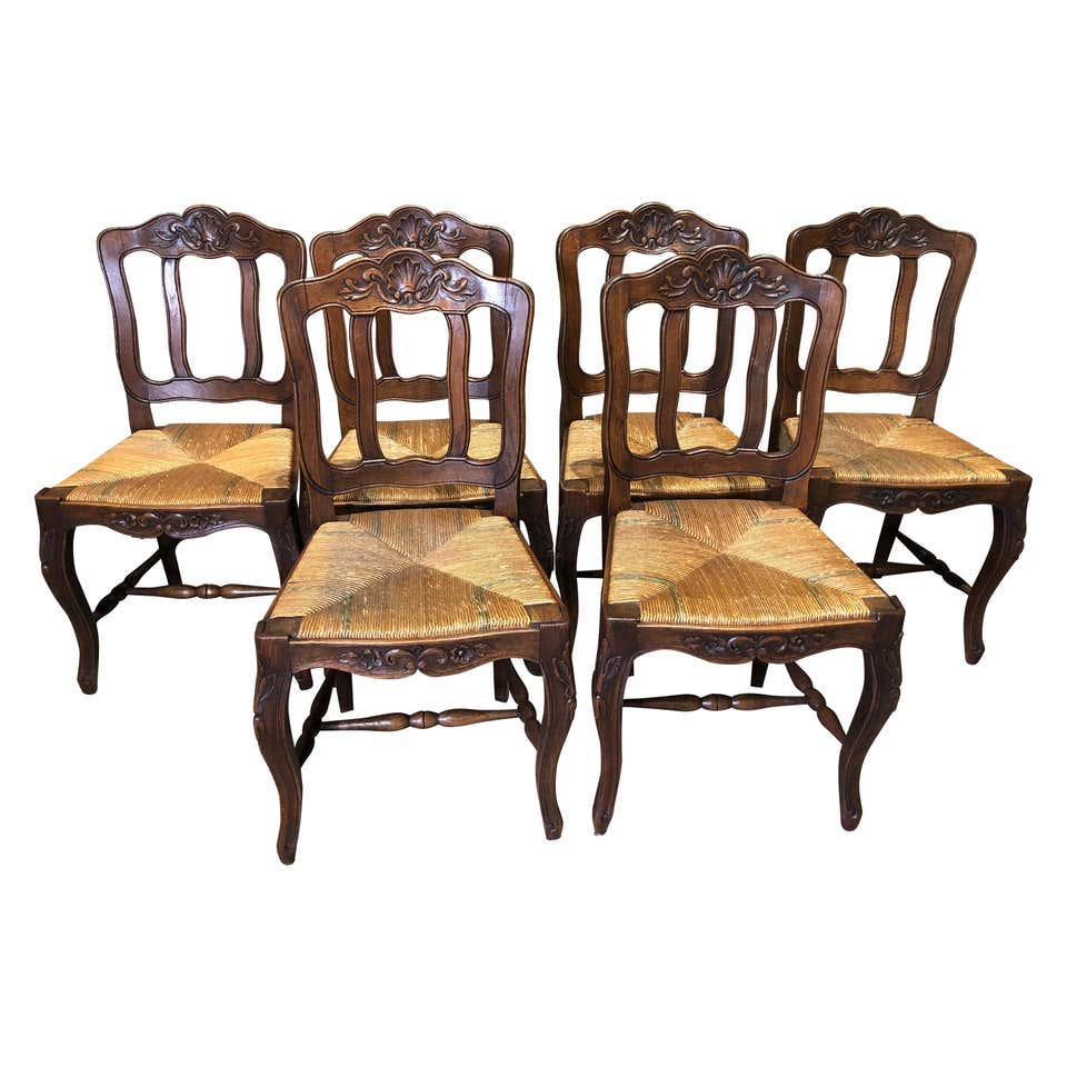 French Provincial Dining Room Chairs - 32 For Sale at 1stdibs