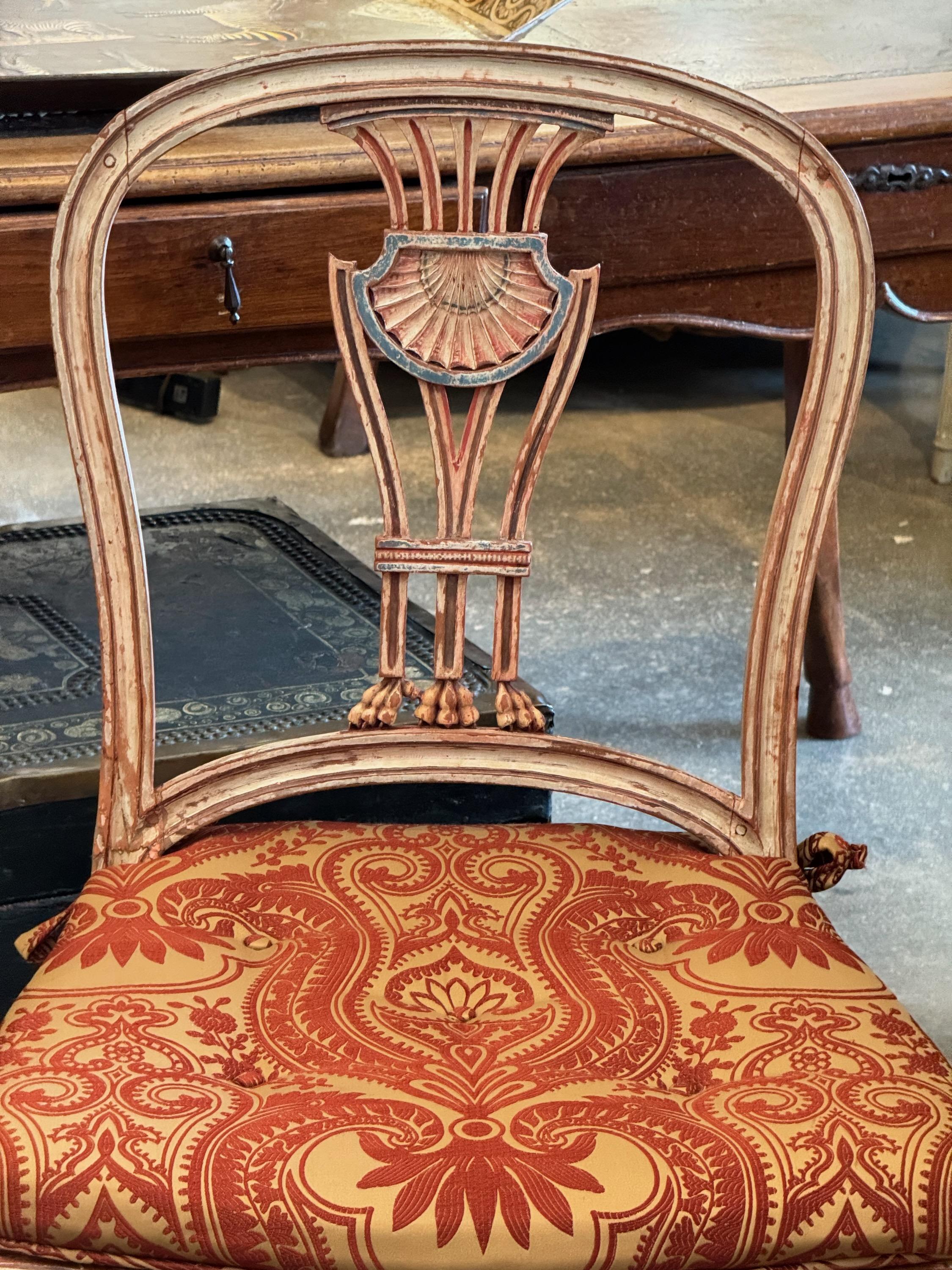 19th Century Set of Six Swedish Chairs For Sale 2