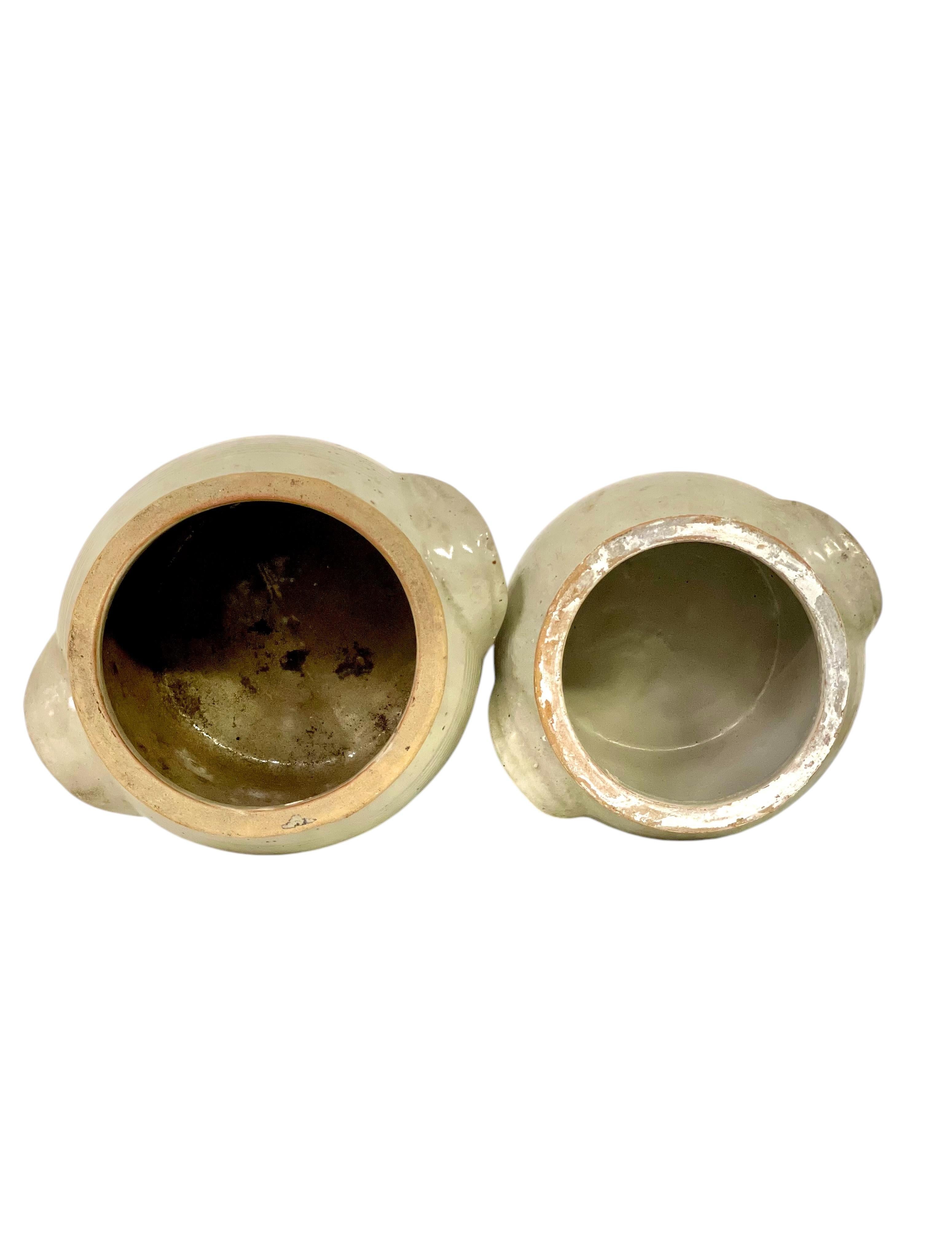 Set di tre vaschette per il confit smaltate del XIX secolo in vendita 4