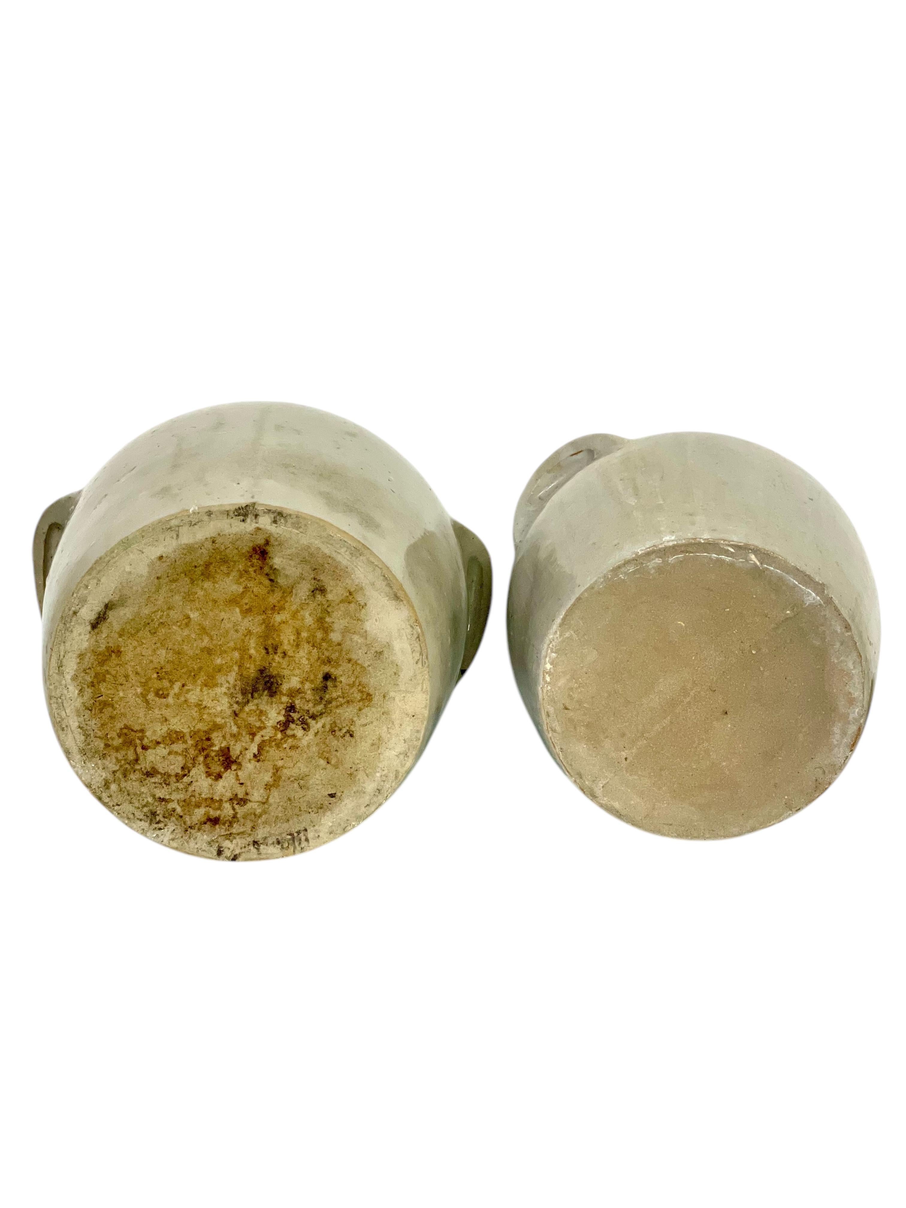 Set di tre vaschette per il confit smaltate del XIX secolo in vendita 5
