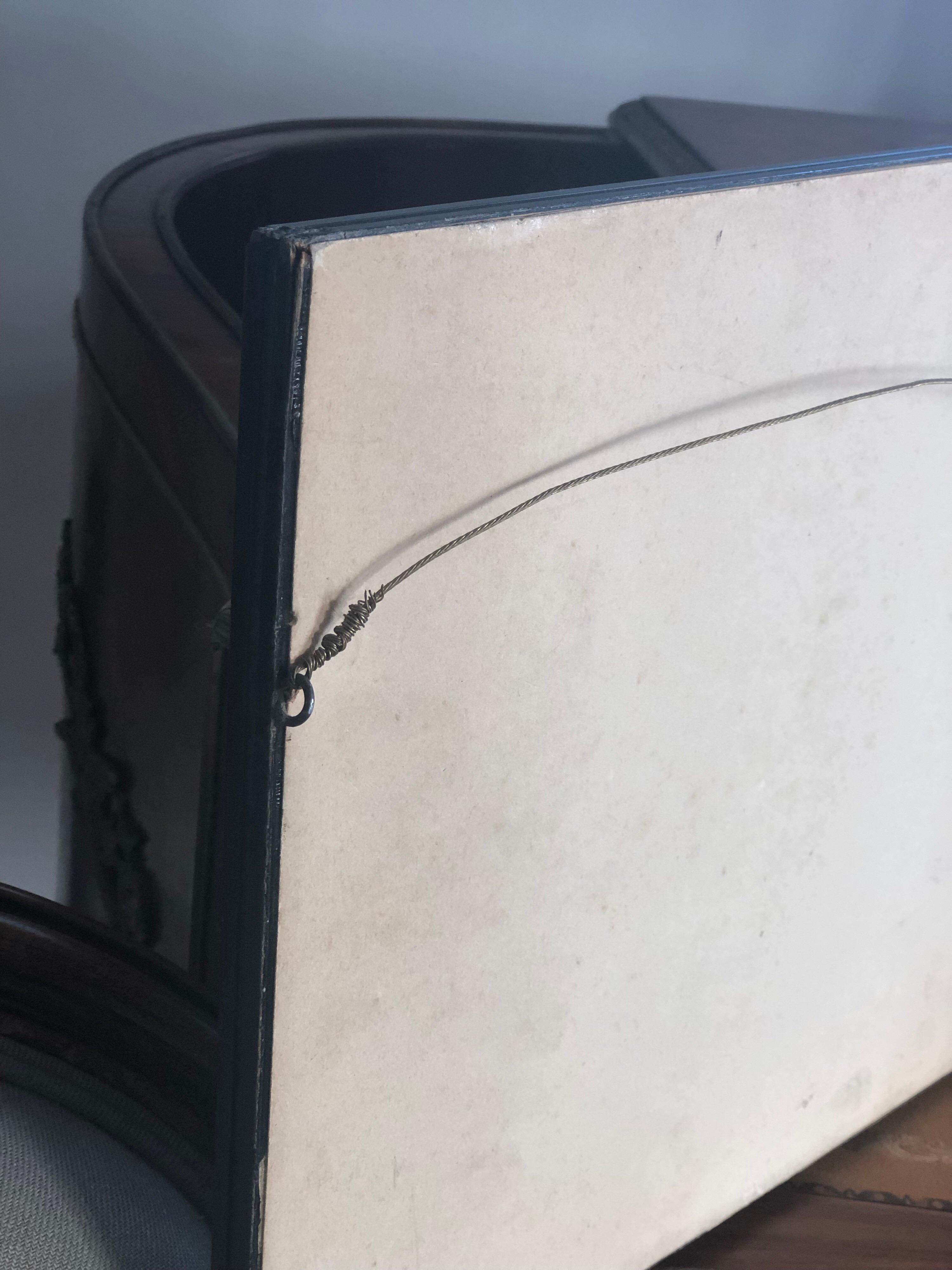 Ensemble de trois gravures sur papier du 19ème siècle, collectionnées à la main, Angleterre en vente 3