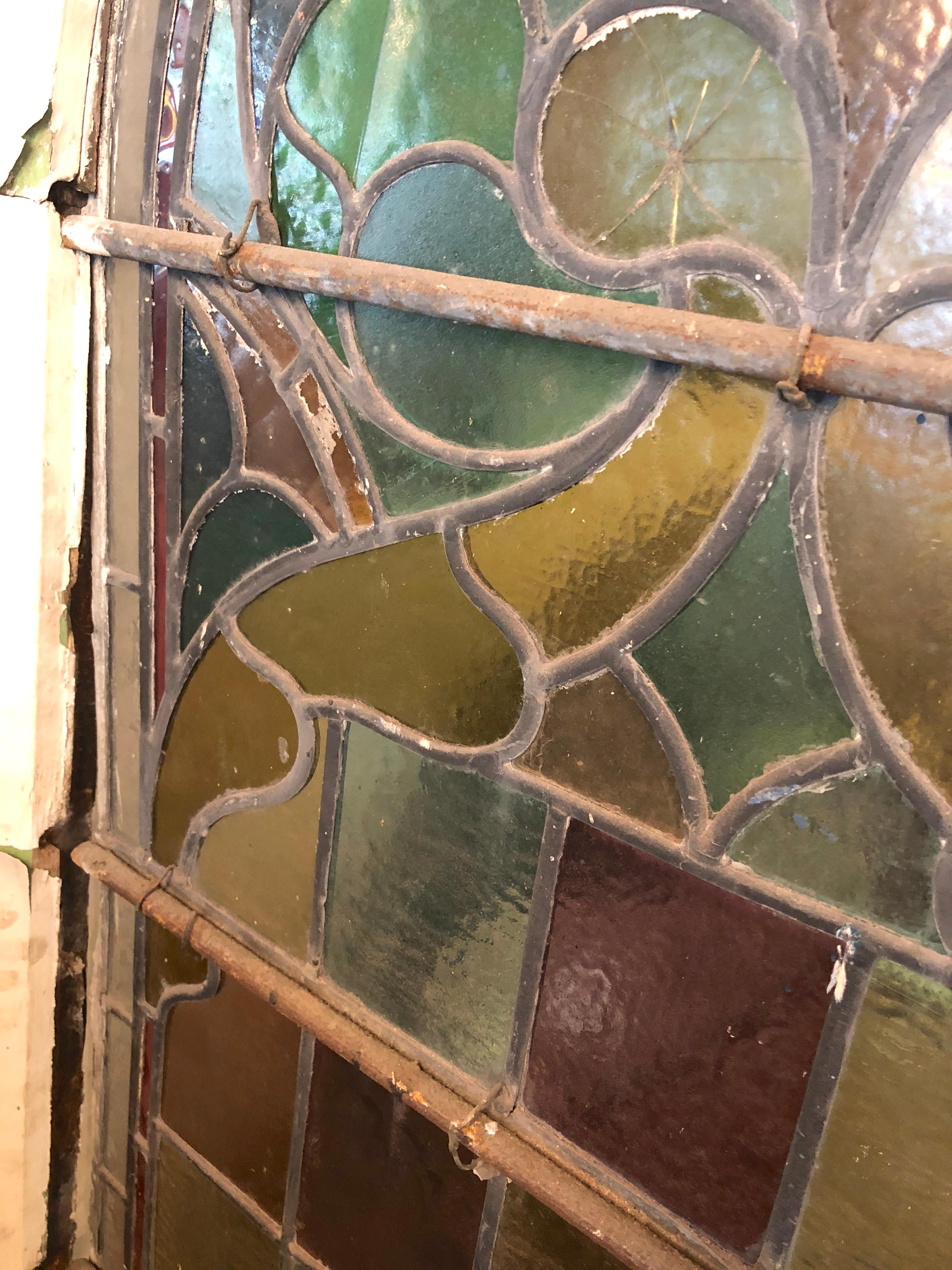 19th Century Seven Foot Chapel Window 30