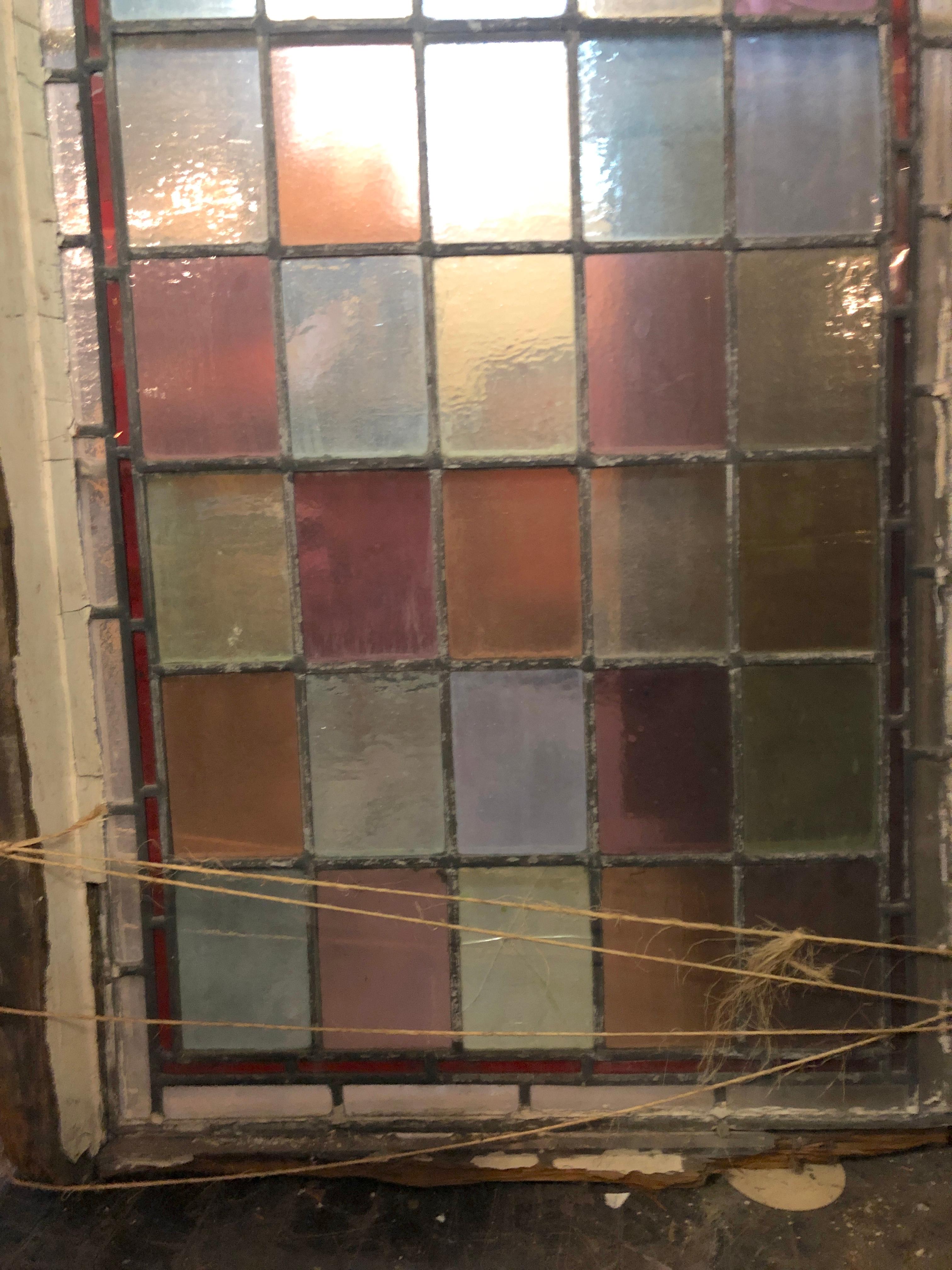 19th Century Seven Foot Chapel Window 30