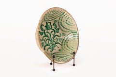 19th Century Sevillian "Lebrillo de Fajaluza" Ceramic Dish, Spain