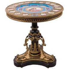 19th Century Sèvres Portrait Salon Table