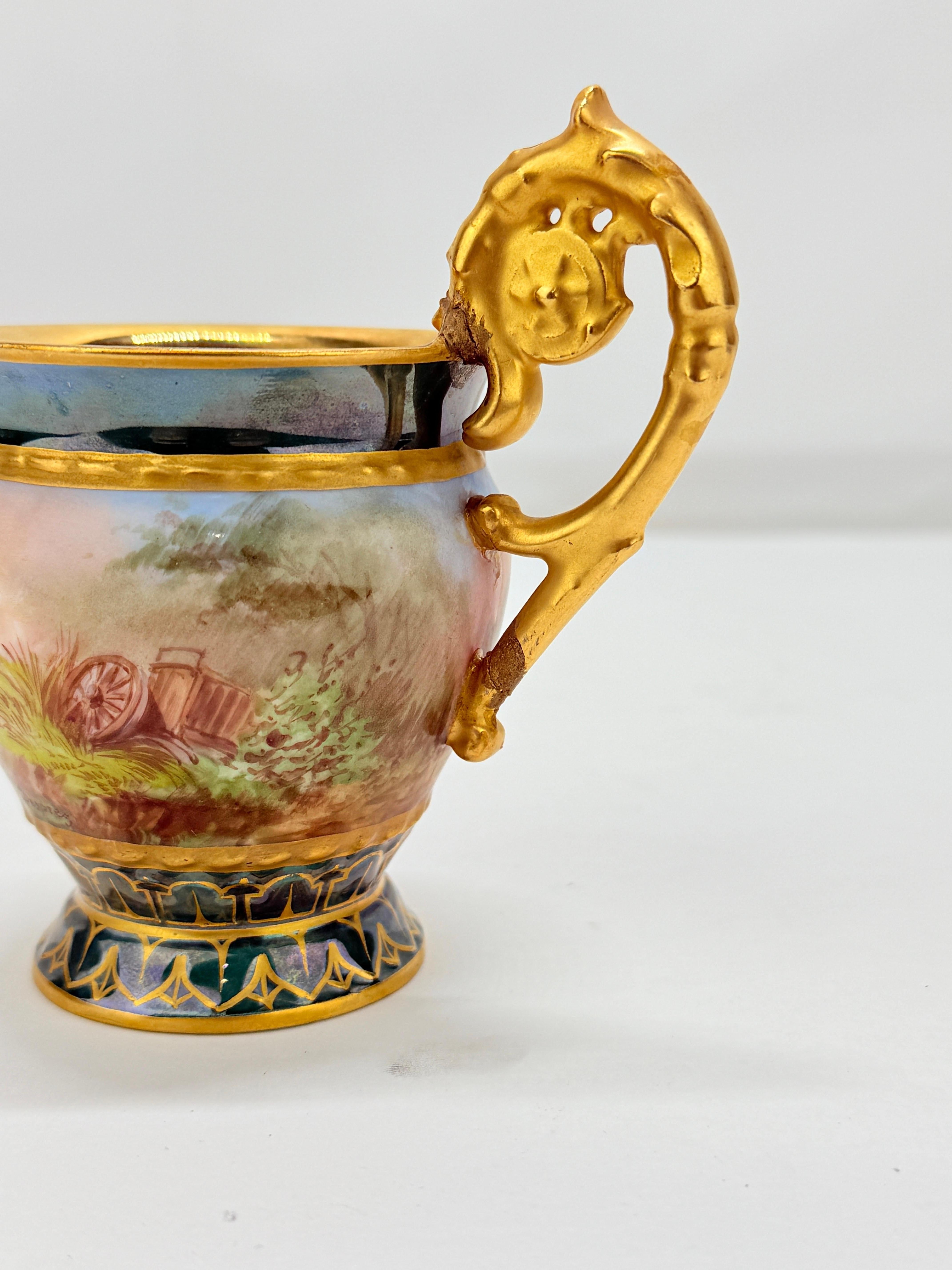 Français Coupe en porcelaine 