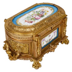19th Century Sevres Style Casket, by Tahan, Paris
