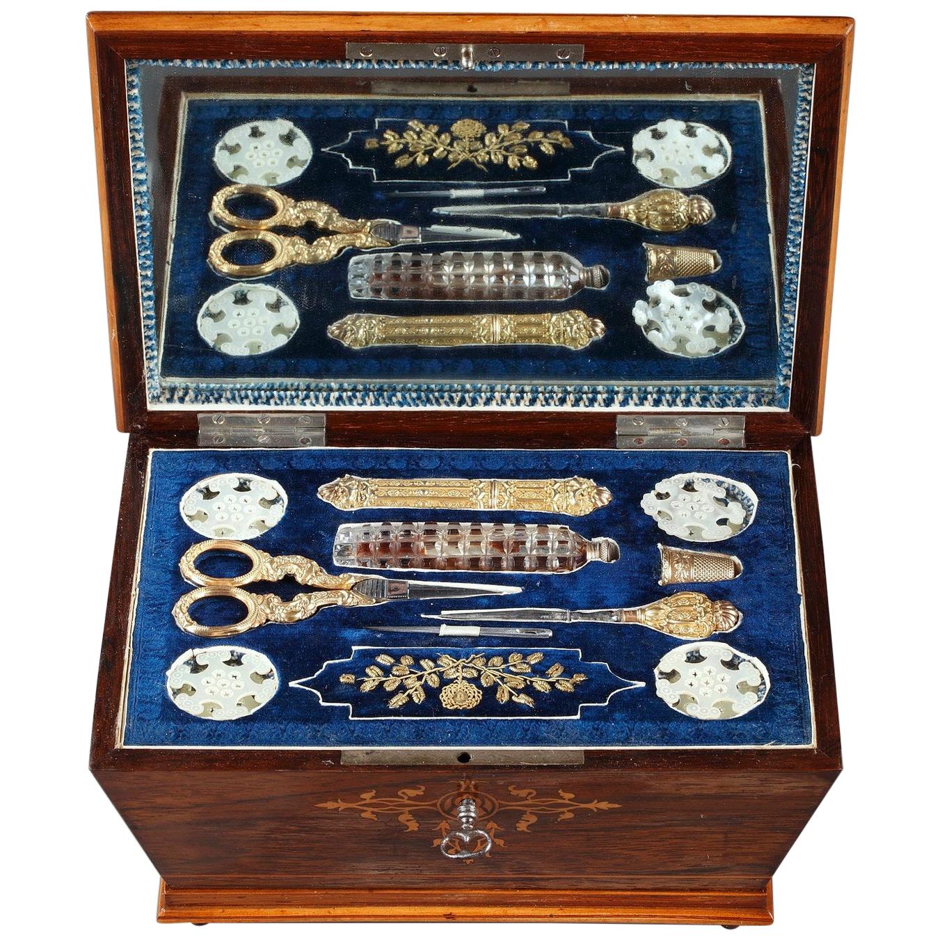 19th Century Sewing Box